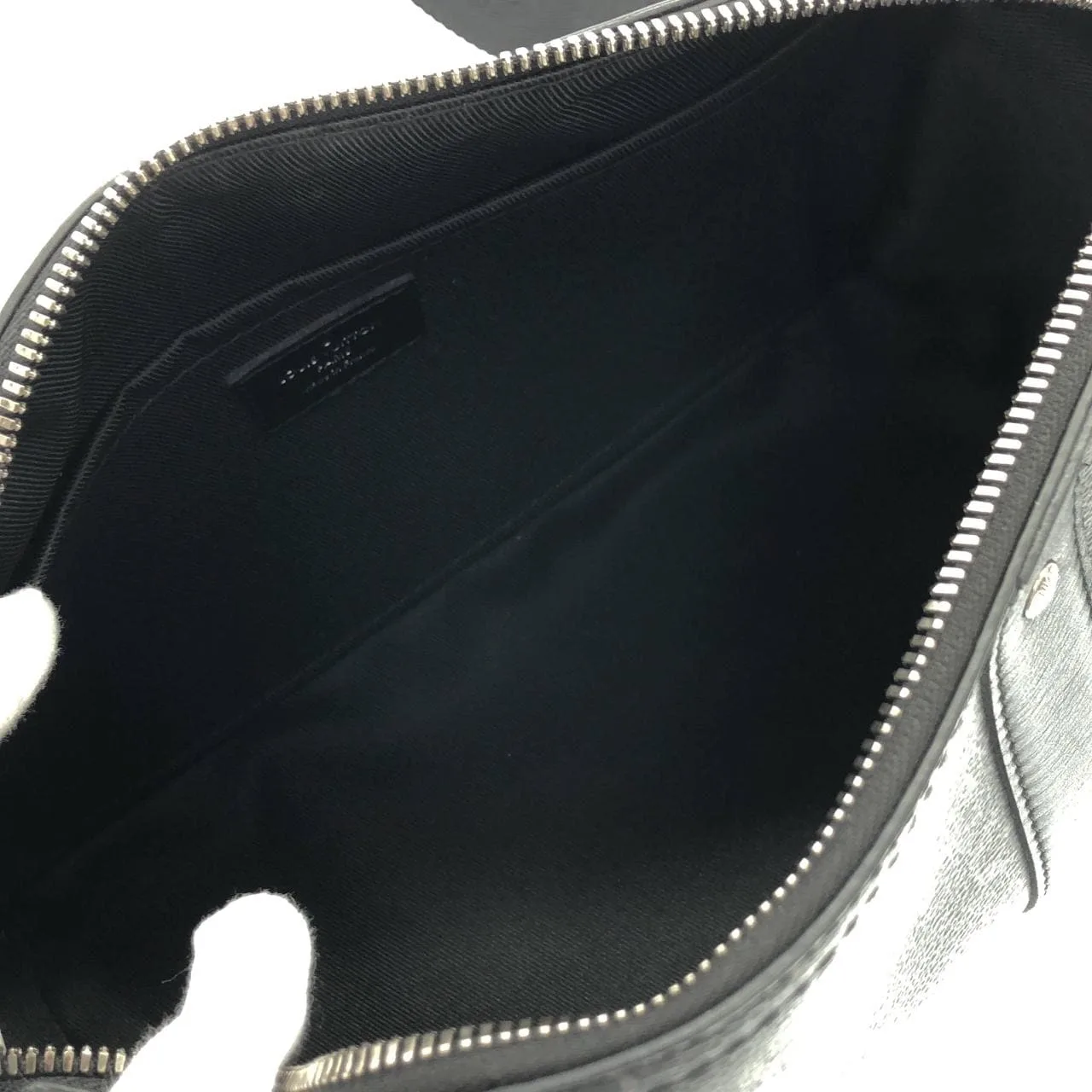 LOUIS VUITTON Eclipse M45936 Shoulder Monogram 黑色 Monogram 中古品A - 縮圖 6