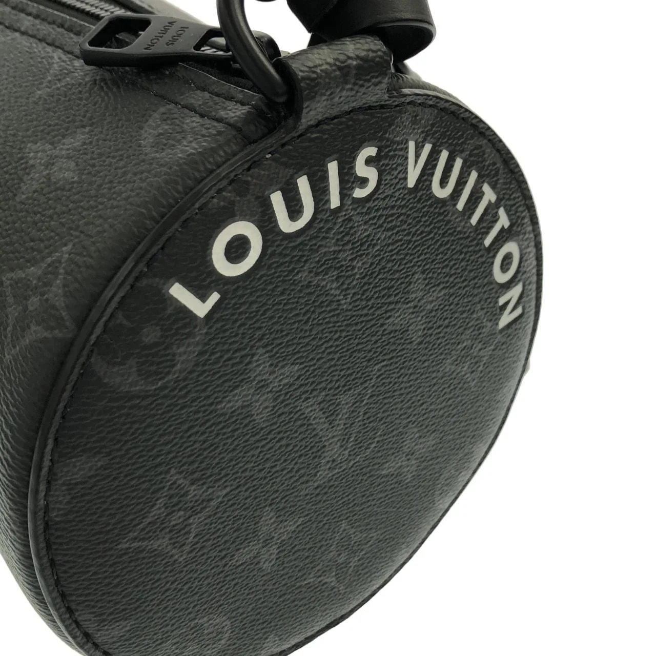 LOUIS VUITTON Eclipse M46796 Handbag Monogram 黑色 Monogram 中古品A - 縮圖 4