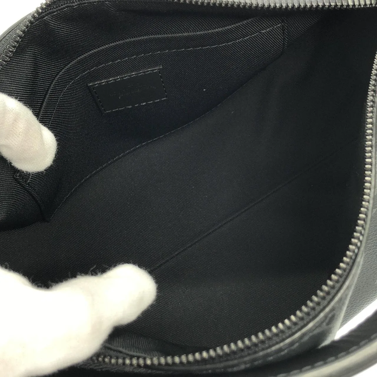 LOUIS VUITTON Eclipse M46796 Handbag Monogram 黑色 Monogram 中古品A - 縮圖 6