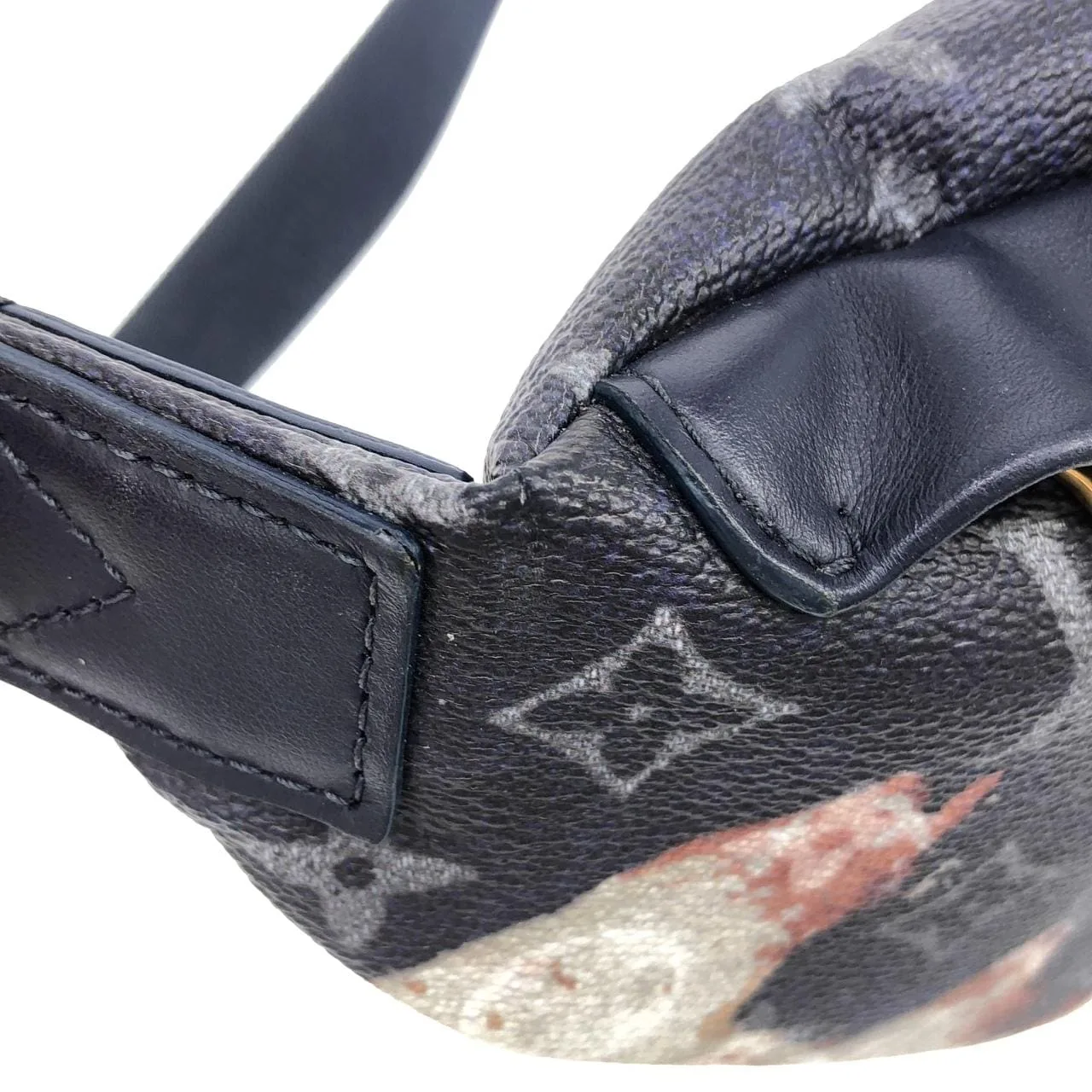 LOUIS VUITTON Discovery M23905 Shoulder Monogram 藍色 Monogram 中古品A - 縮圖 6