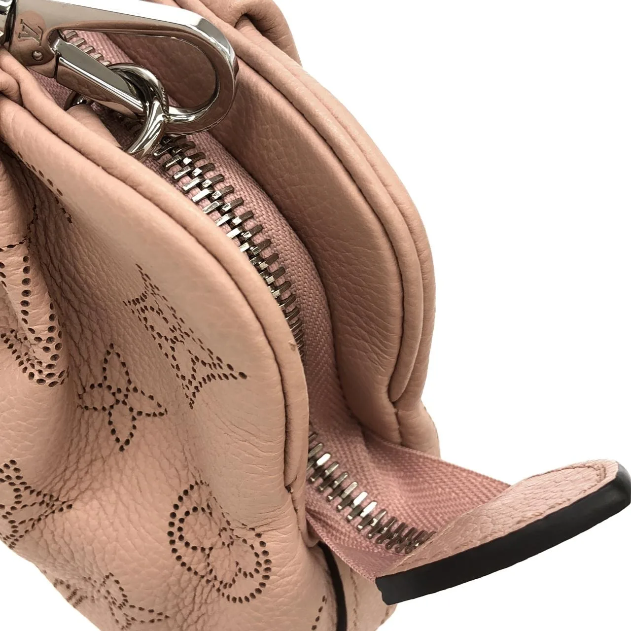 LOUIS VUITTON Mahina M80092 Shoulder 黑色 中古品A - 縮圖 4