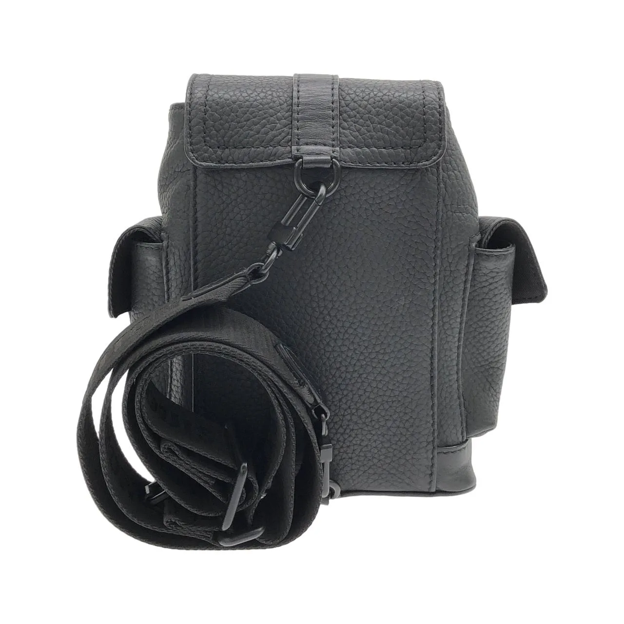 LOUIS VUITTON Christopher M58495 Shoulder Monogram 黑色 Monogram 中古品A - 縮圖 2