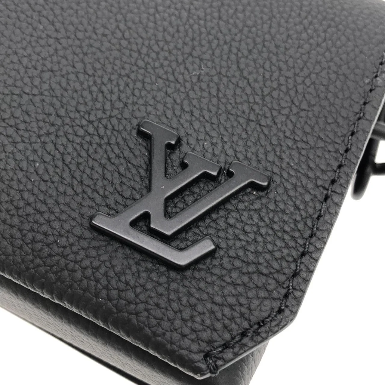 LOUIS VUITTON M82085 Shoulder Lambskin 黑色 羊皮 中古品A - 縮圖 4