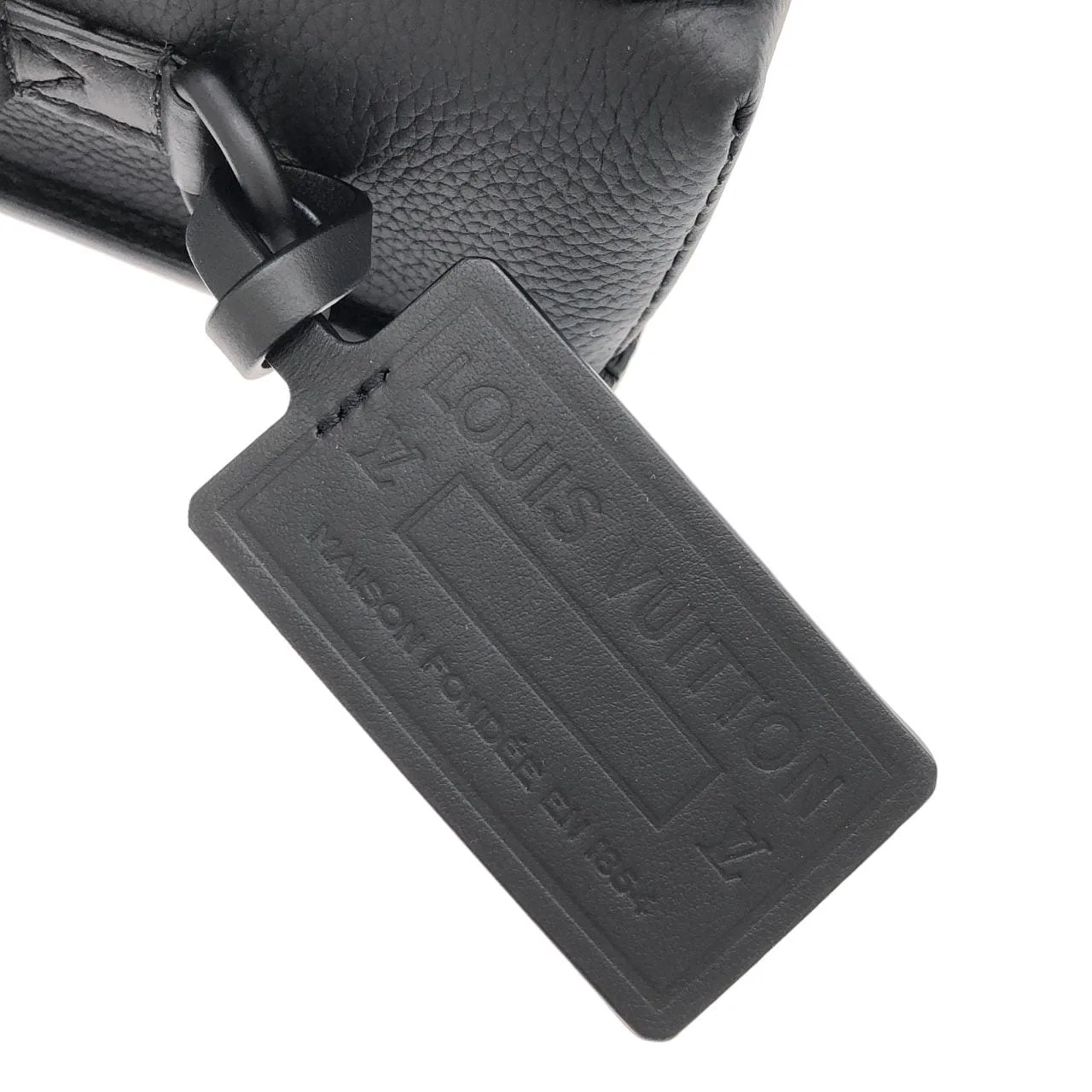 LOUIS VUITTON M82085 Shoulder Lambskin 黑色 羊皮 中古品A - 縮圖 5