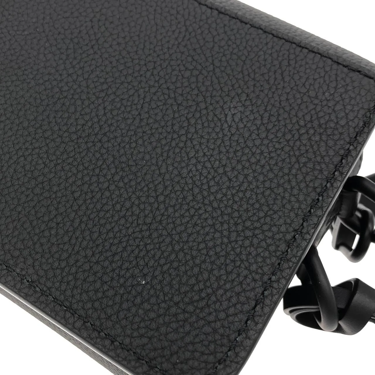 LOUIS VUITTON M82085 Shoulder Lambskin 黑色 羊皮 中古品A - 縮圖 6