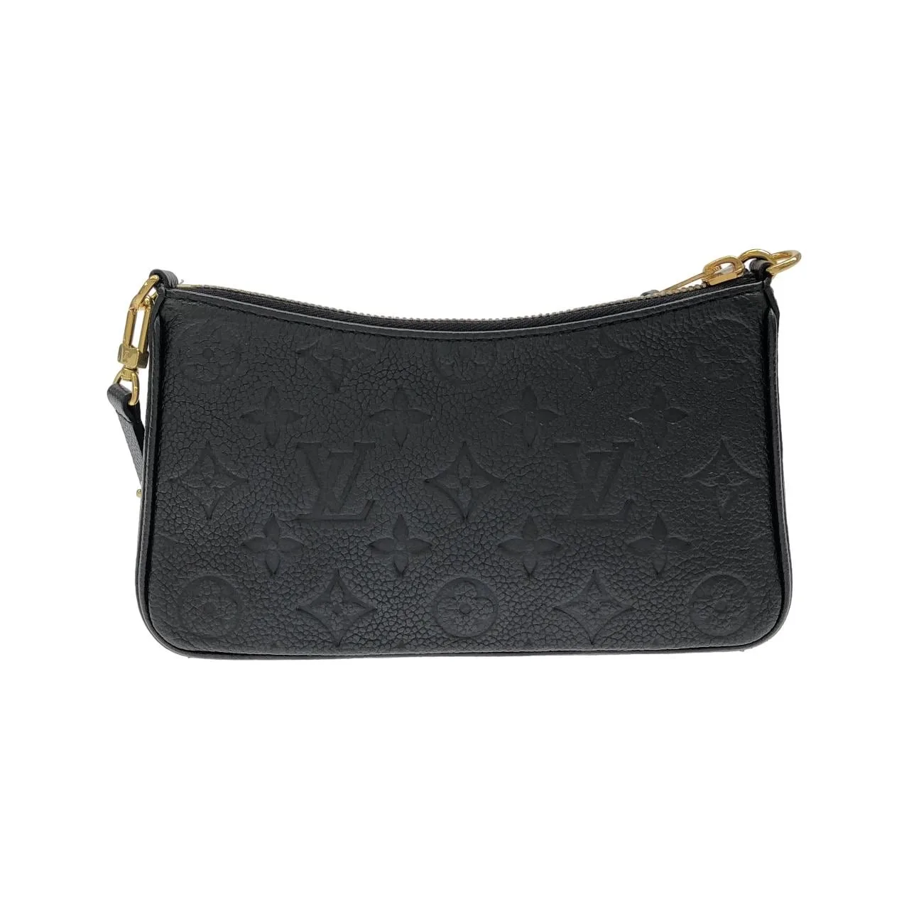 LOUIS VUITTON M80349 Pouch Monogram 黑色 Monogram 中古品A - 縮圖 2