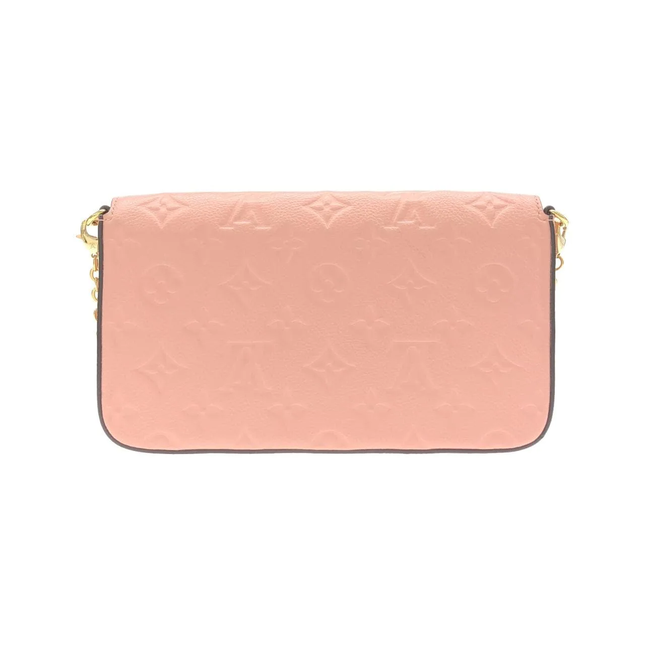 LOUIS VUITTON Pochette M82608 Shoulder Monogram 黑色 Monogram 中古品A - 縮圖 2