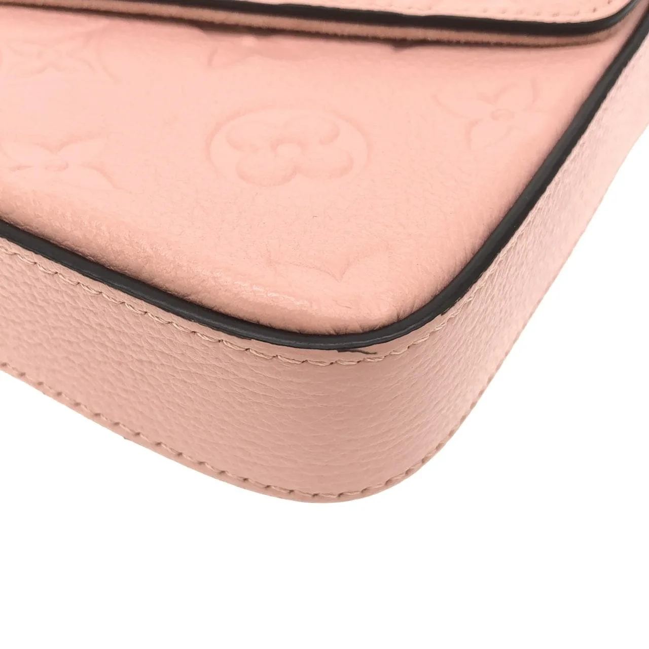 LOUIS VUITTON Pochette M82608 Shoulder Monogram 黑色 Monogram 中古品A - 縮圖 3