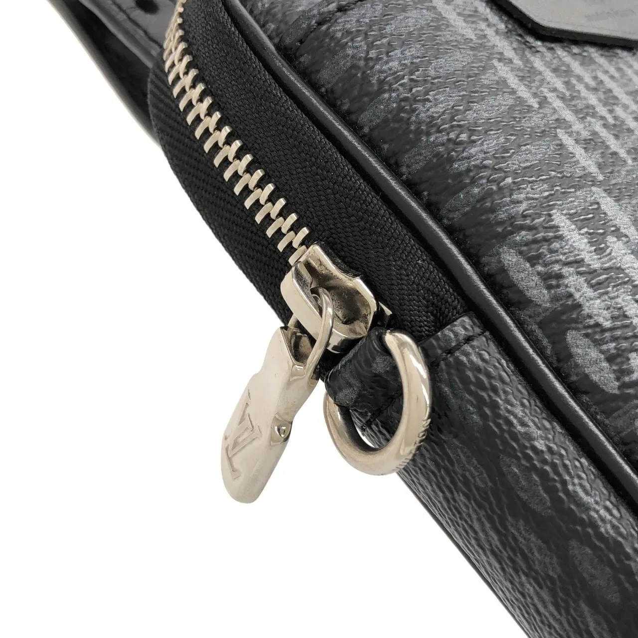 LOUIS VUITTON N60447 Shoulder Damier 黑色 Damier 中古品A - 縮圖 5