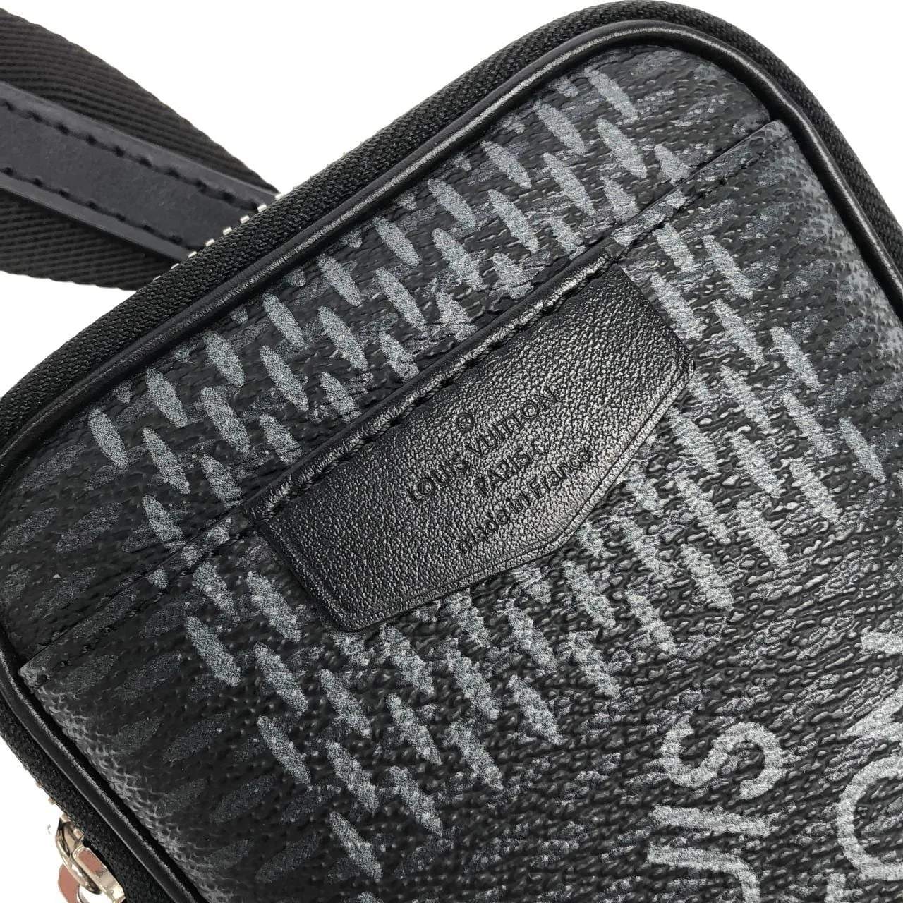 LOUIS VUITTON N60447 Shoulder Damier 黑色 Damier 中古品A - 縮圖 6