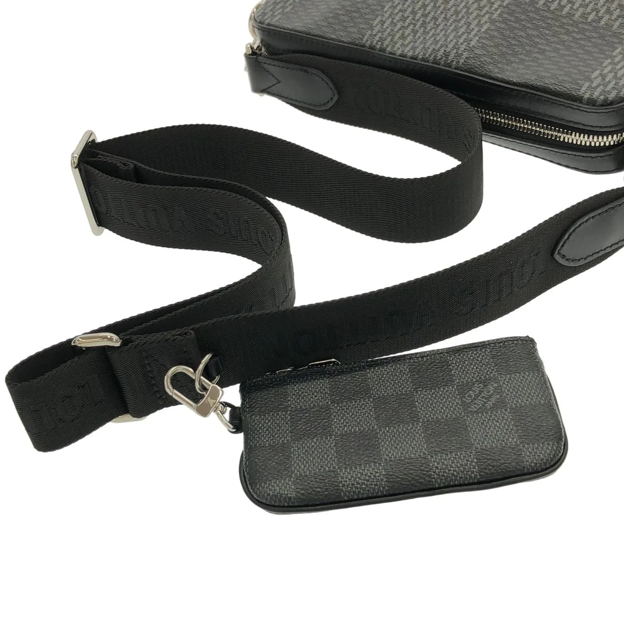 LOUIS VUITTON N50017 Shoulder Damier 黑色 Damier 中古品A - 縮圖 5