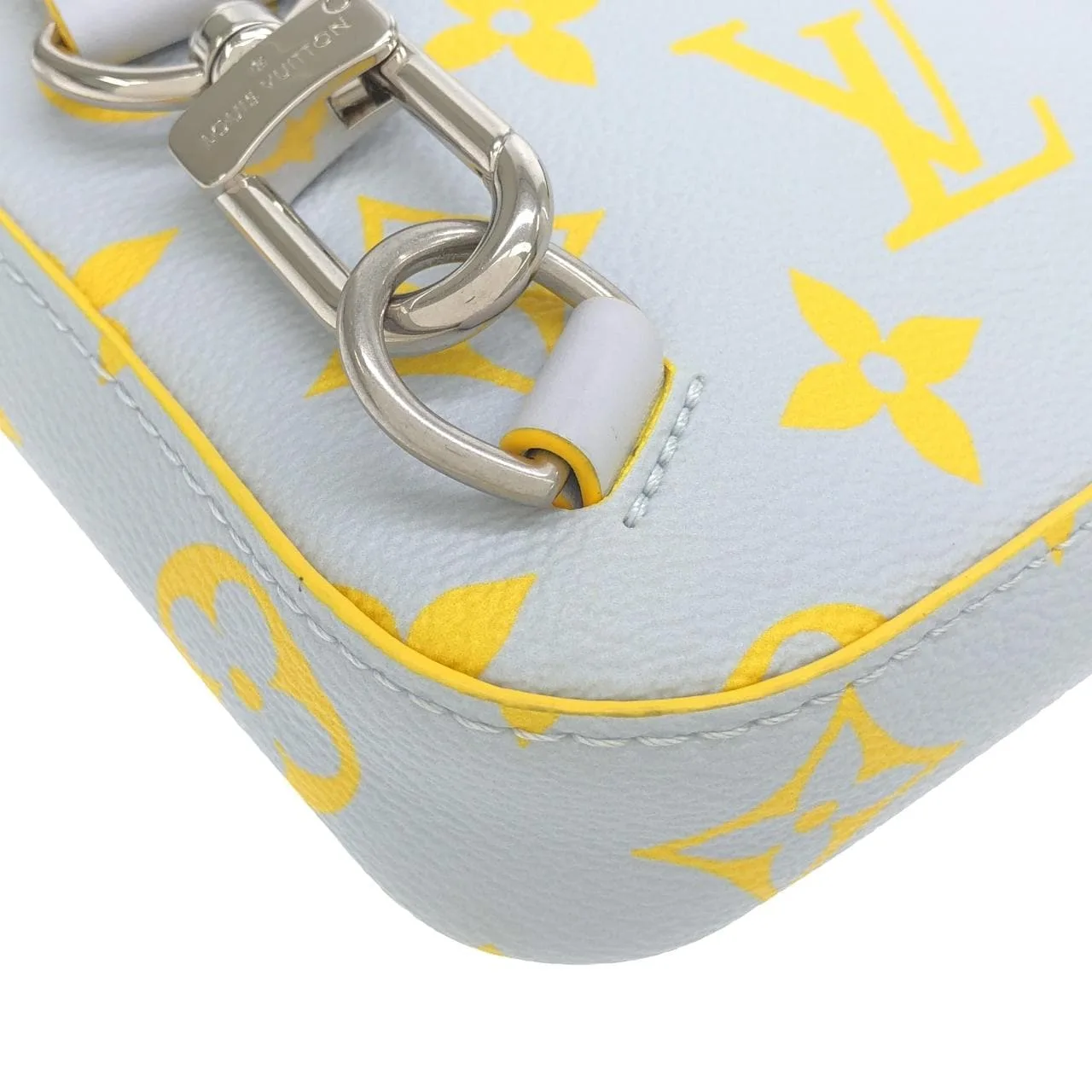 LOUIS VUITTON Avenue M15078 Shoulder Monogram 黃色 Monogram 中古品A - 縮圖 3