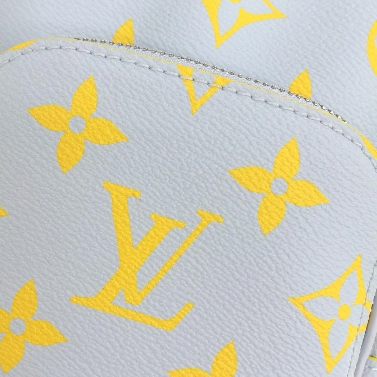 LOUIS VUITTON Avenue M15078 Shoulder Monogram 黃色 Monogram 中古品A - 縮圖 5