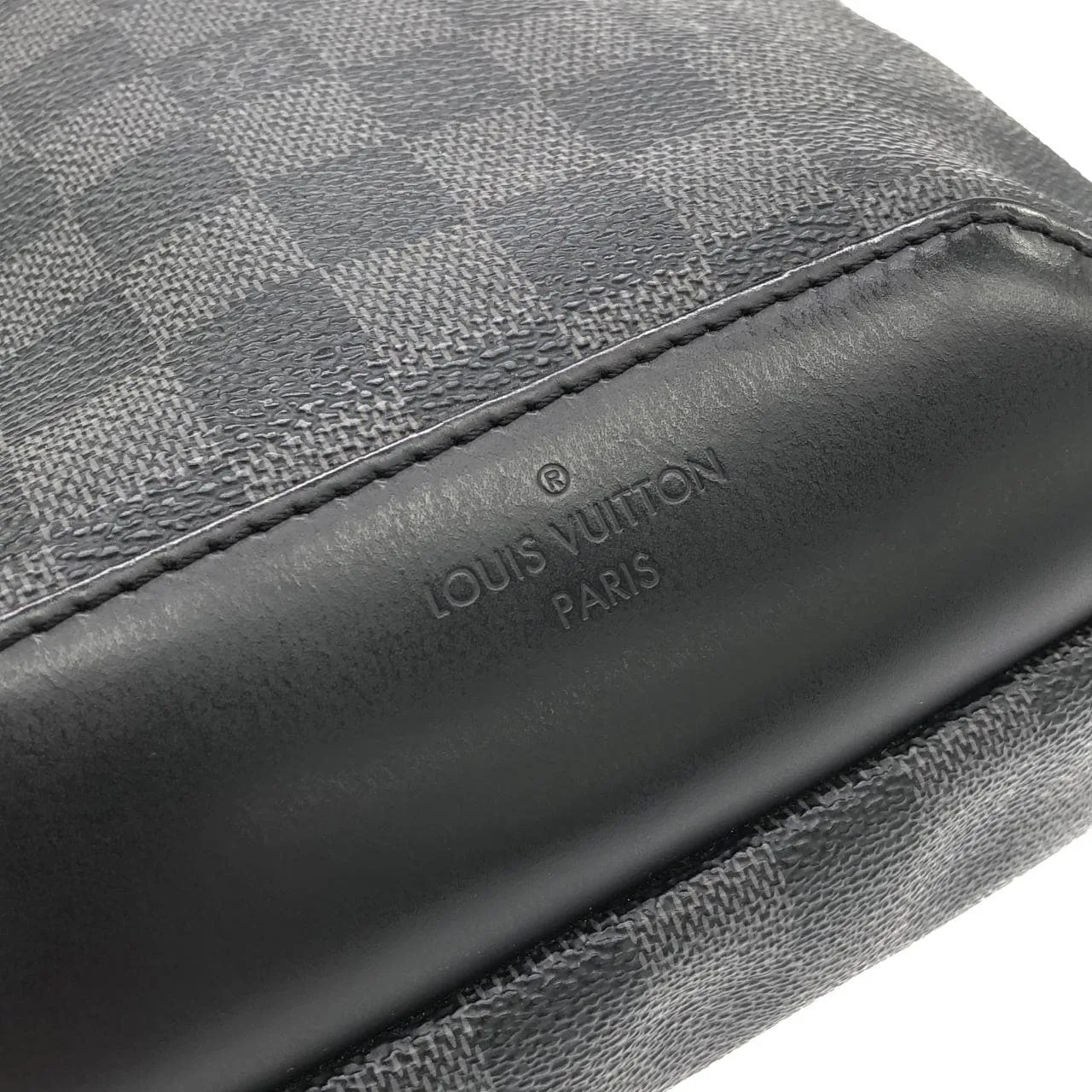 LOUIS VUITTON Avenue N41719 Shoulder Damier 黑色 Damier 中古品A - 縮圖 4