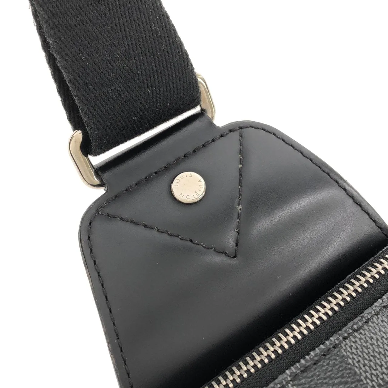 LOUIS VUITTON Avenue N41719 Shoulder Damier 黑色 Damier 中古品A - 縮圖 5