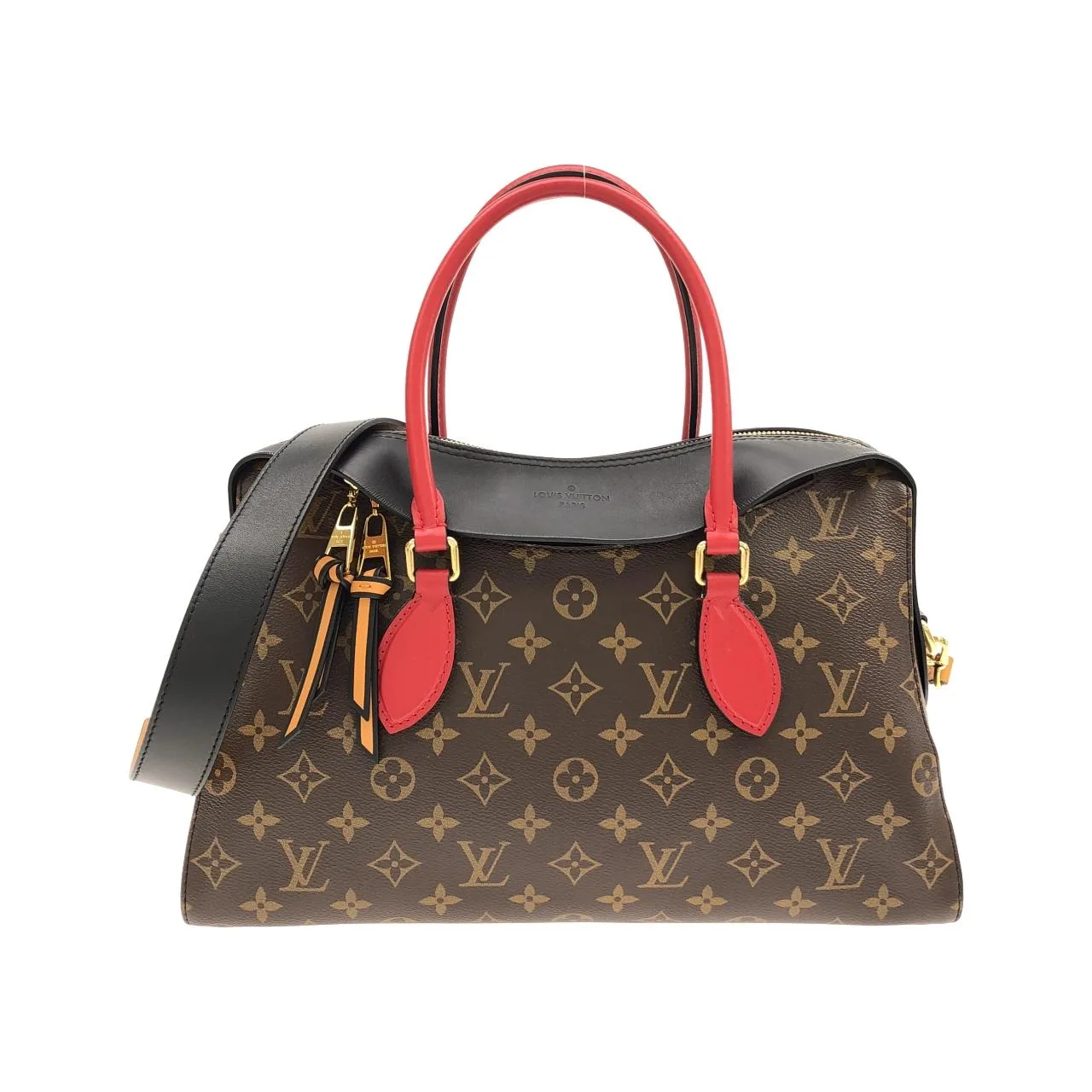 LOUIS VUITTON M41454 Tote Monogram Black