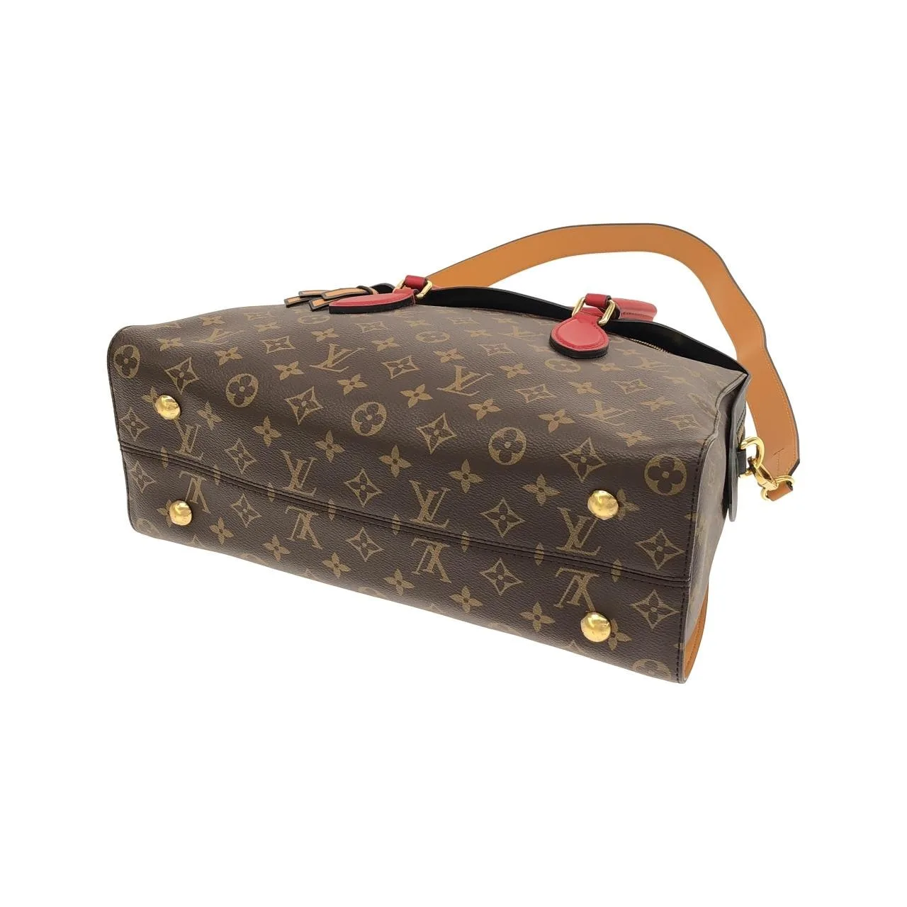LOUIS VUITTON M41454 Tote Monogram 黑色 Monogram 中古品A - 縮圖 3