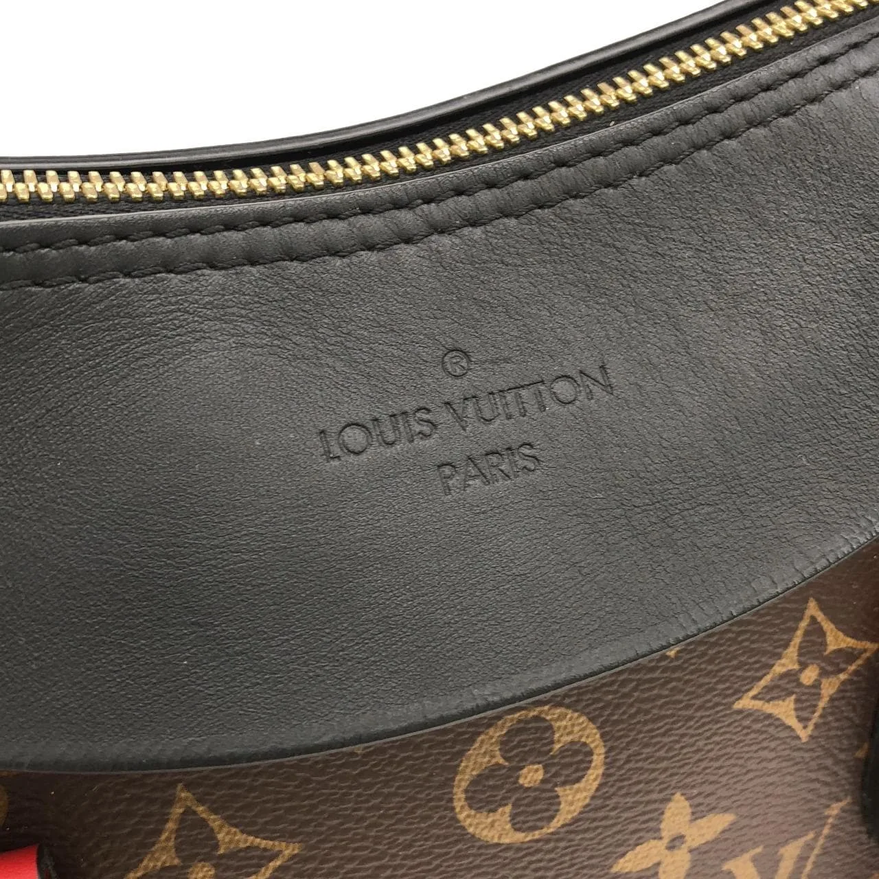 LOUIS VUITTON M41454 Tote Monogram 黑色 Monogram 中古品A - 縮圖 5