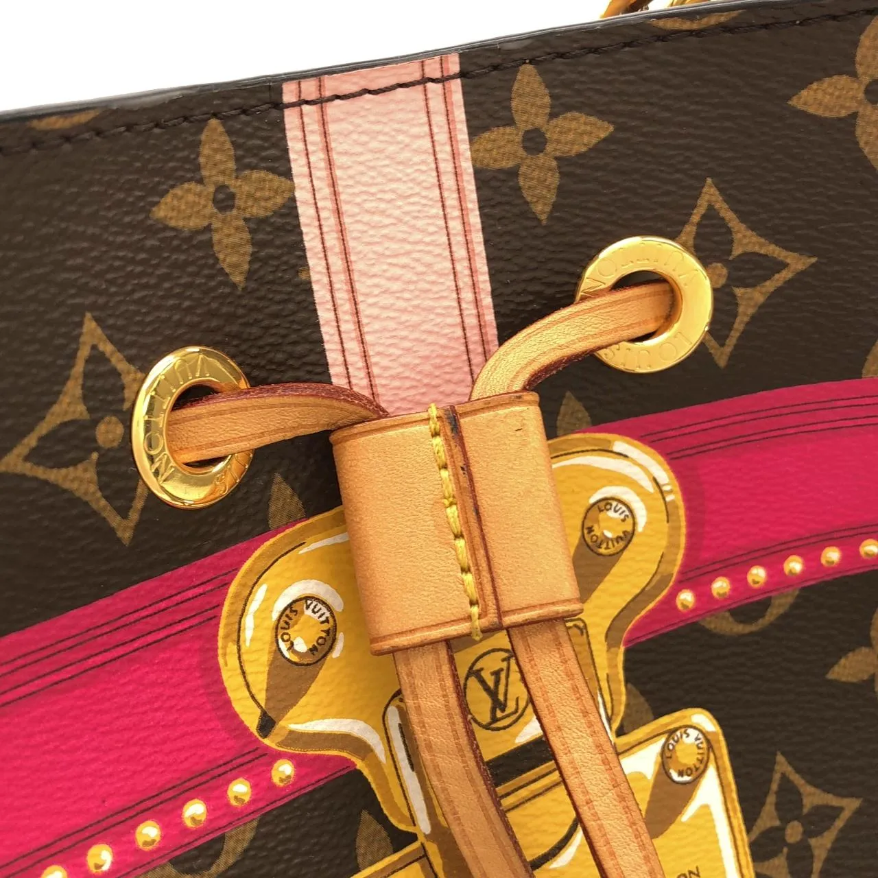 LOUIS VUITTON M40649 Shoulder Monogram 黑色 Monogram 中古品A - 縮圖 4