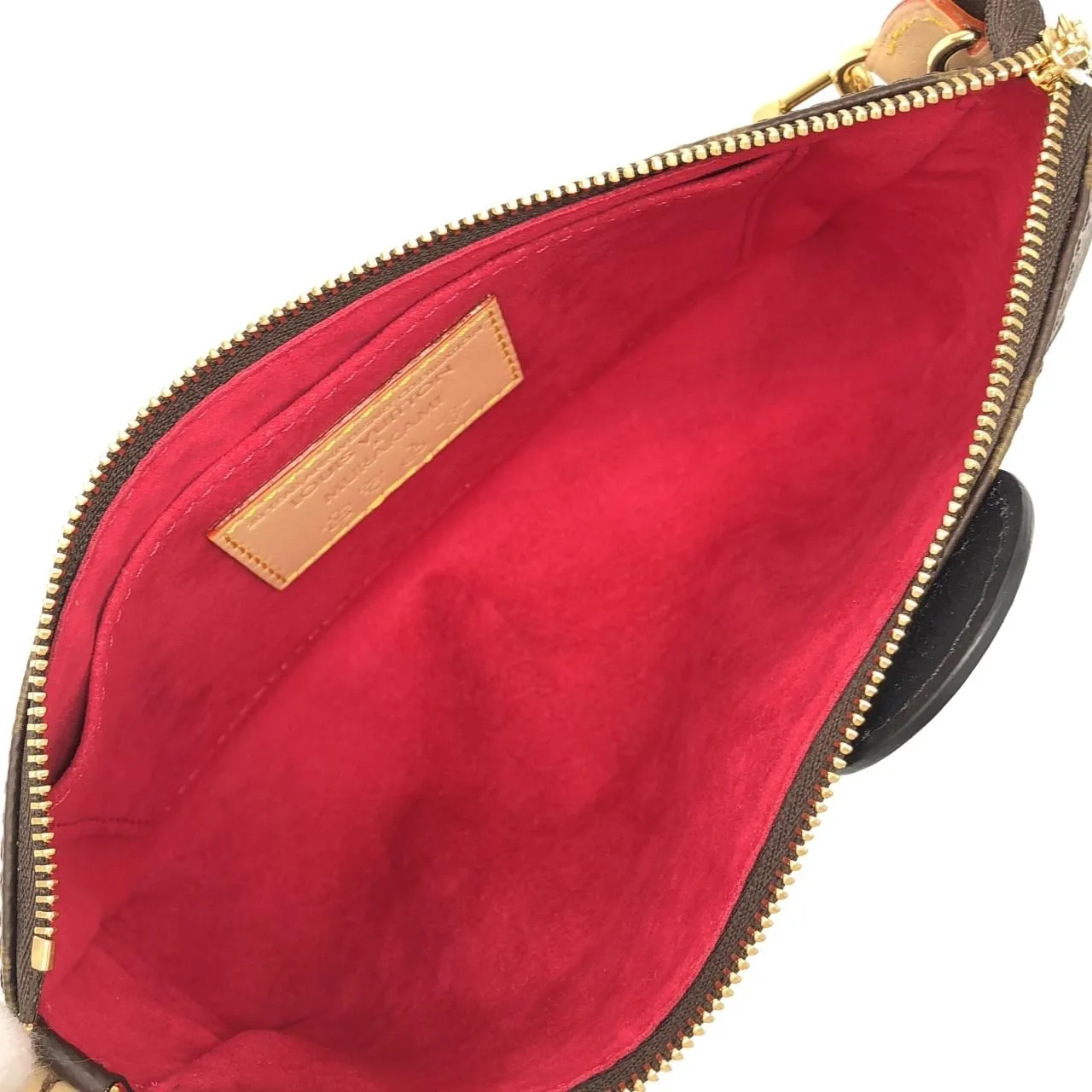 LOUIS VUITTON Pochette M13440 Pochette Monogram 黑色 Monogram 中古品A - 縮圖 7