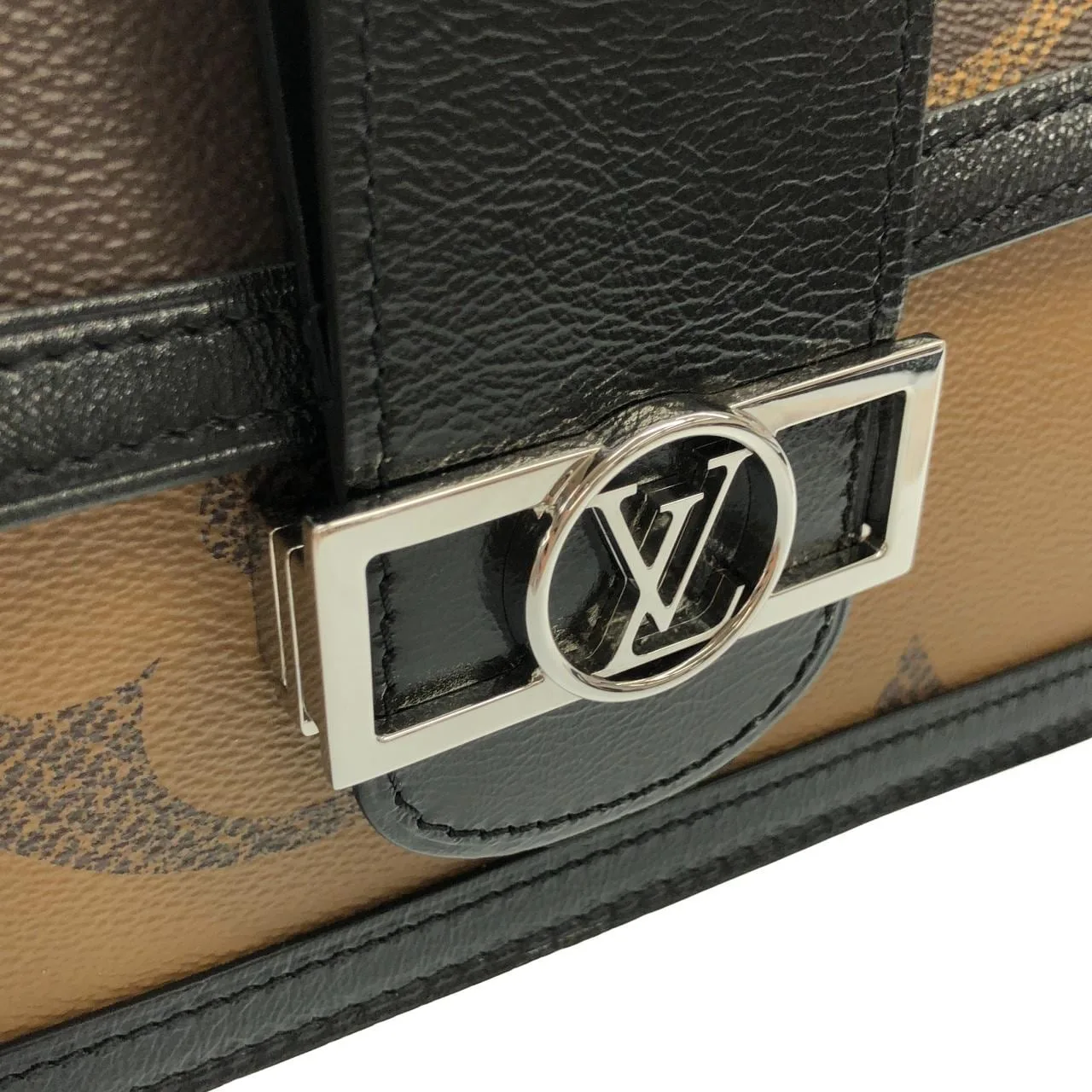 LOUIS VUITTON Dauphine M44599 Shoulder Monogram 黑色 Monogram 中古品A - 縮圖 5