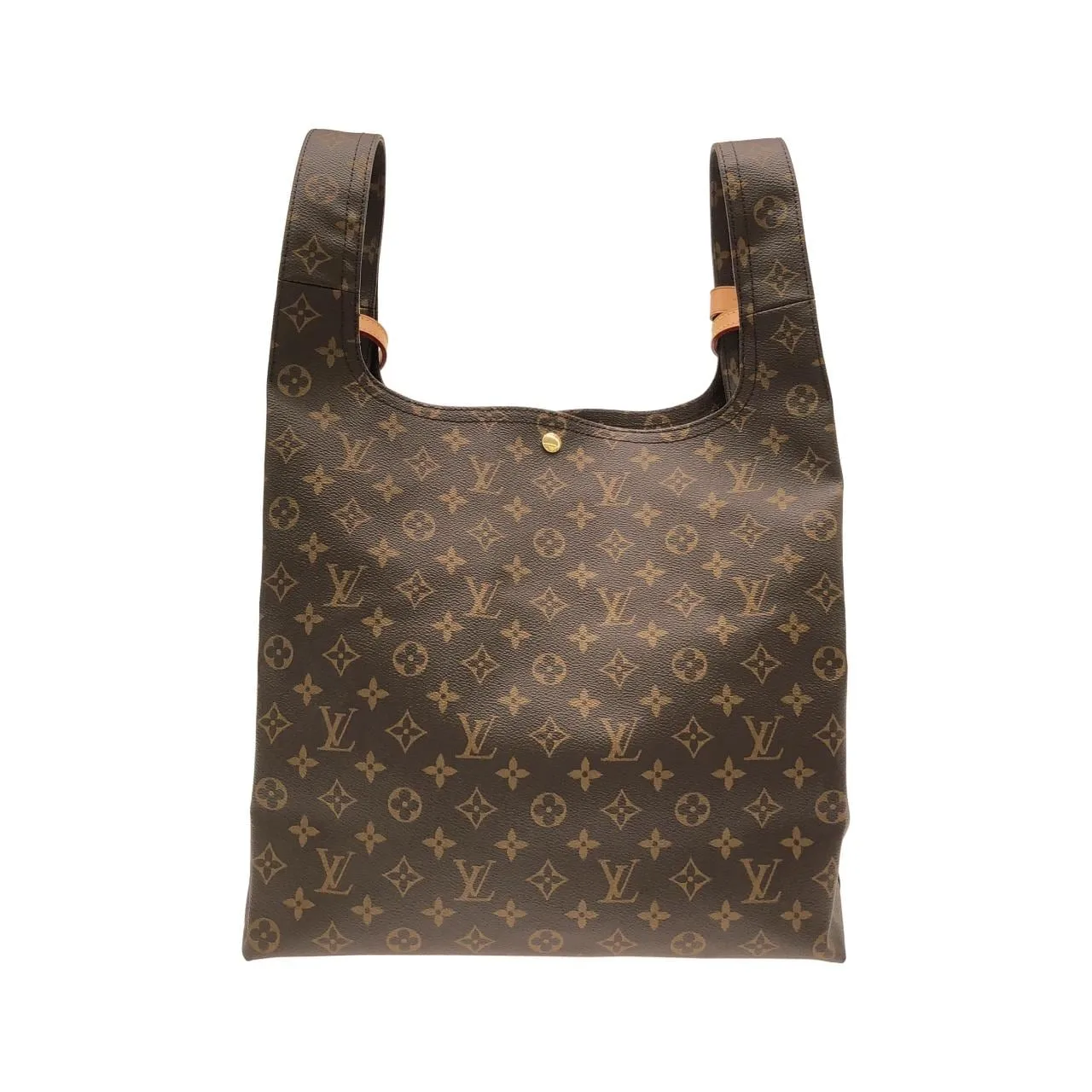 LOUIS VUITTON M46817 Handbag Monogram 黑色 Monogram 中古品A - 縮圖 2