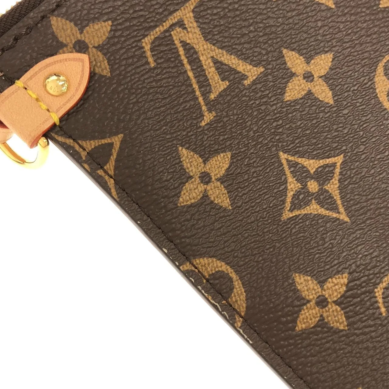 LOUIS VUITTON M46817 Handbag Monogram 黑色 Monogram 中古品A - 縮圖 5