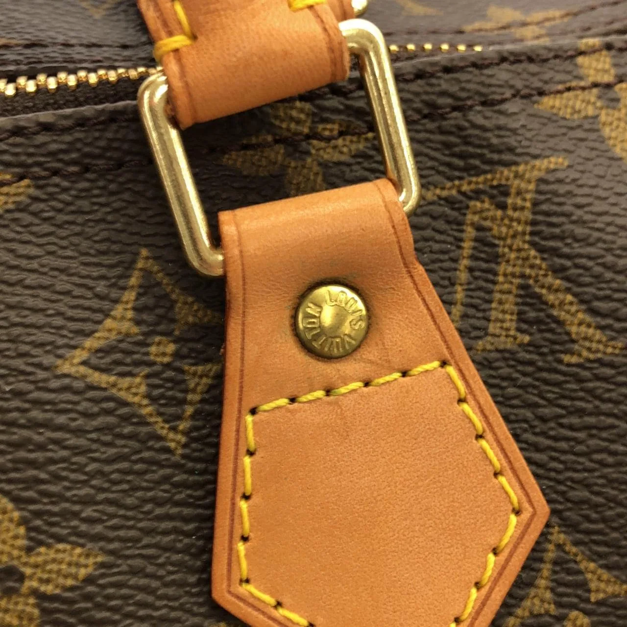 LOUIS VUITTON Speedy M41522 Boston Monogram 黑色 Monogram 中古品A - 縮圖 4