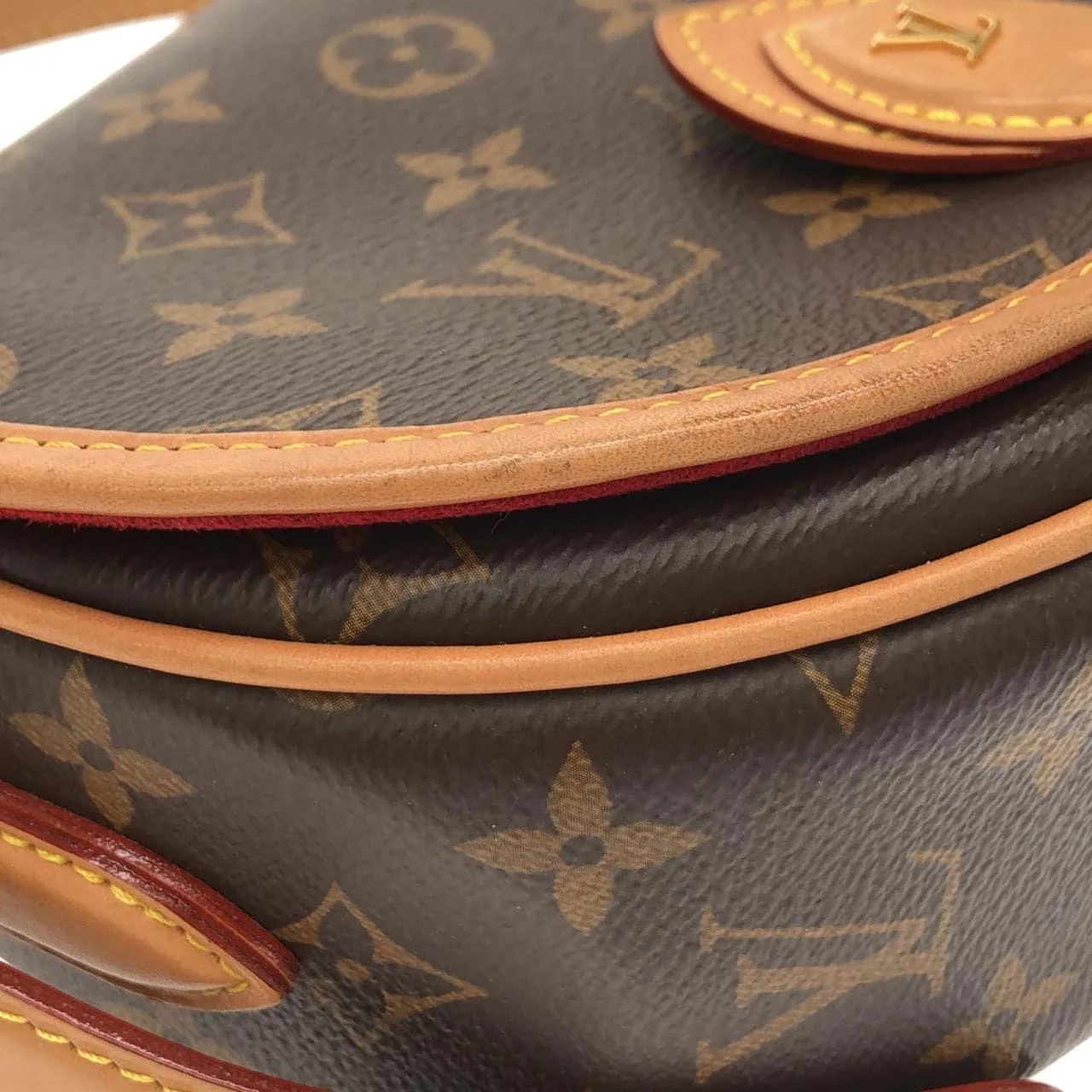 LOUIS VUITTON M44860 肩背包 Monogram 黑色 Monogram 中古品A - 縮圖 4