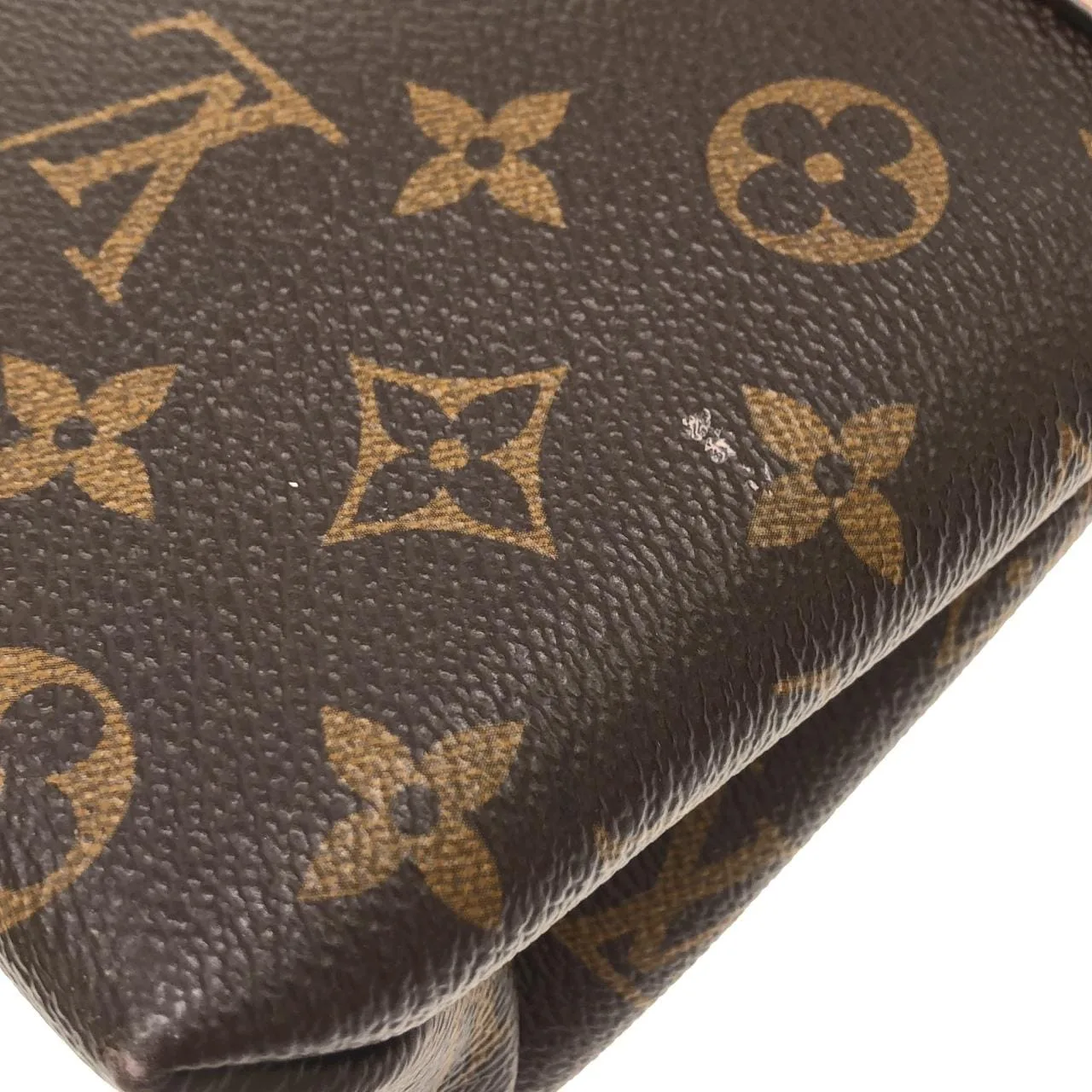 LOUIS VUITTON M44080 手提包 Monogram 黑色 Monogram 中古品A - 縮圖 4