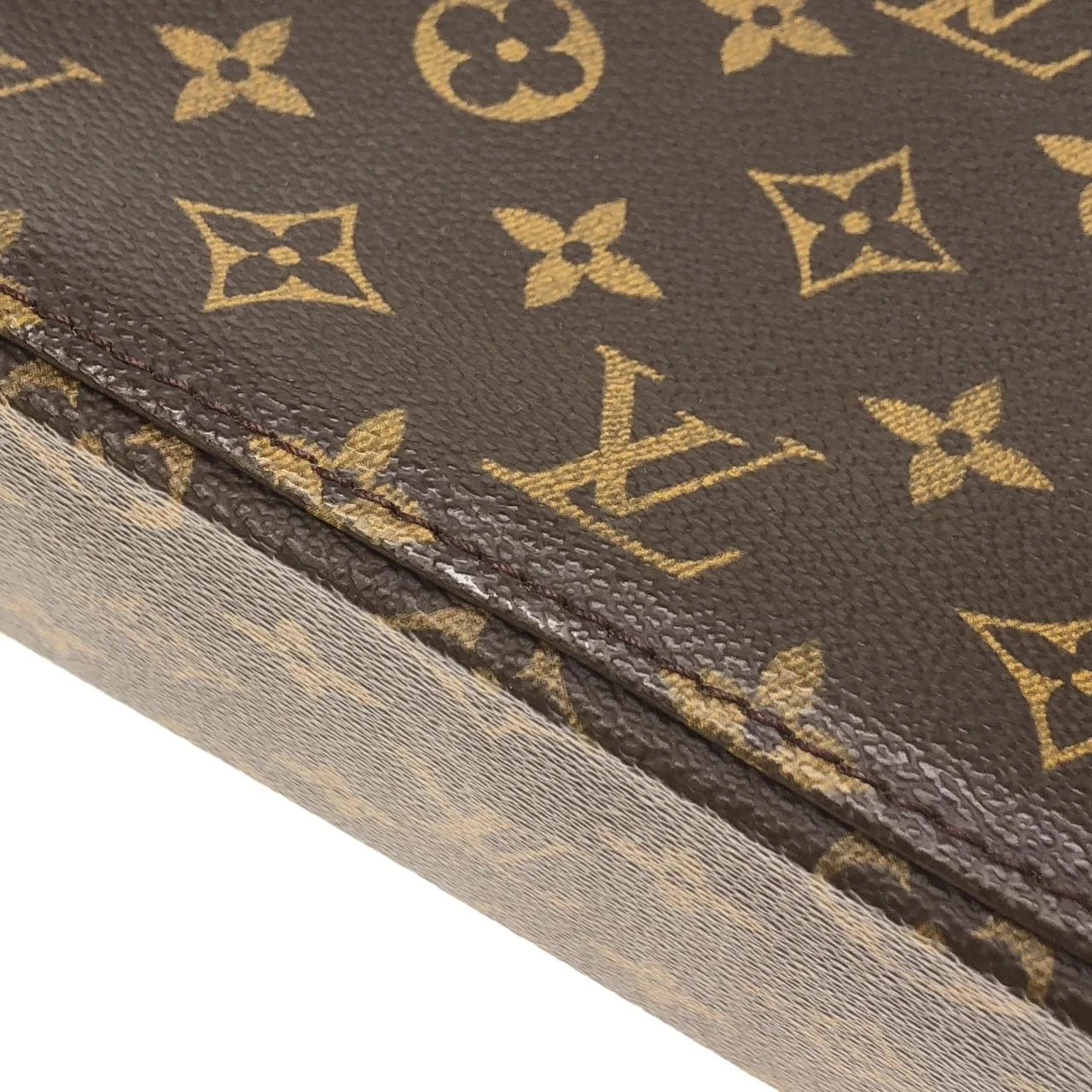 LOUIS VUITTON M51172 手提包 Monogram 黑色 Monogram 中古品A - 縮圖 3