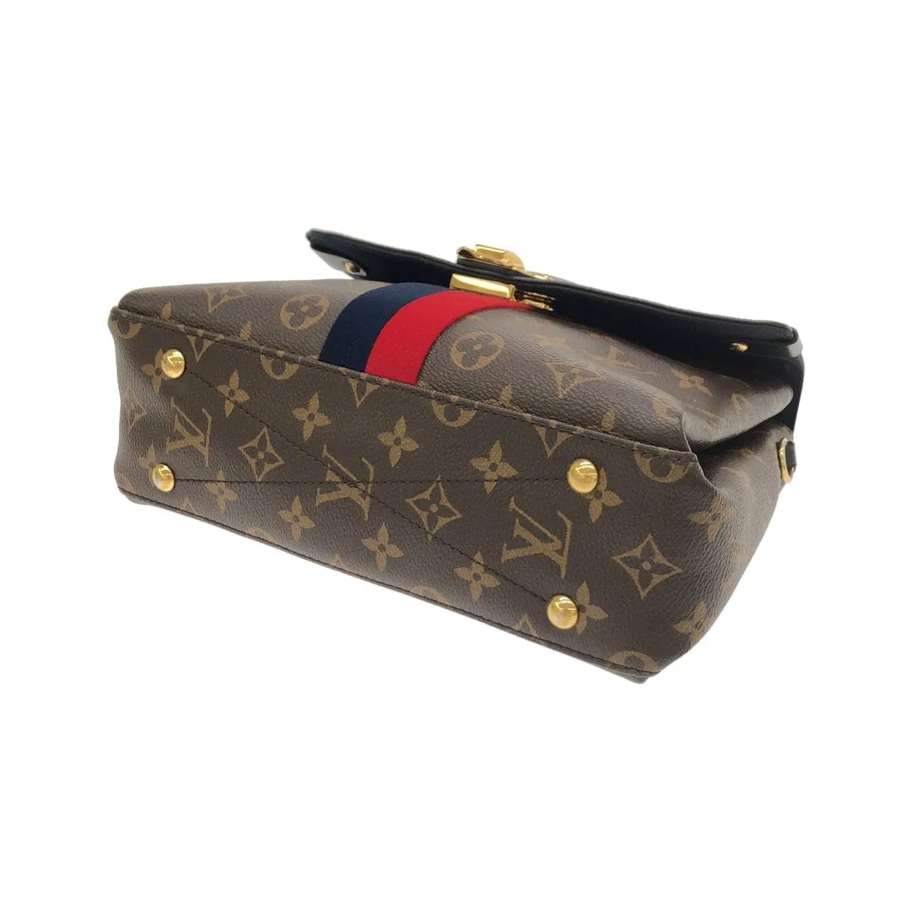 LOUIS VUITTON M43778 手提包 Monogram 黑色 Monogram 中古品A - 縮圖 3