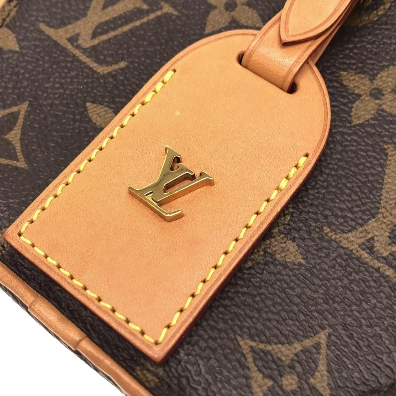 LOUIS VUITTON M44699 肩背包 Monogram 黑色 Monogram 中古品A - 縮圖 4