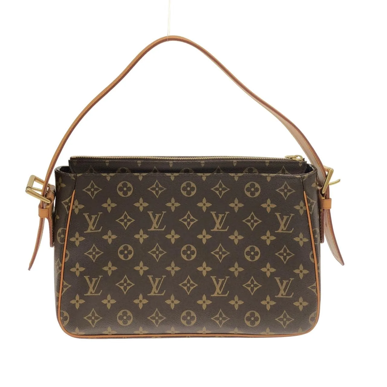 LOUIS VUITTON Viva Cité M51163 肩背包 Monogram 黑色 Monogram 中古品A - 縮圖 2