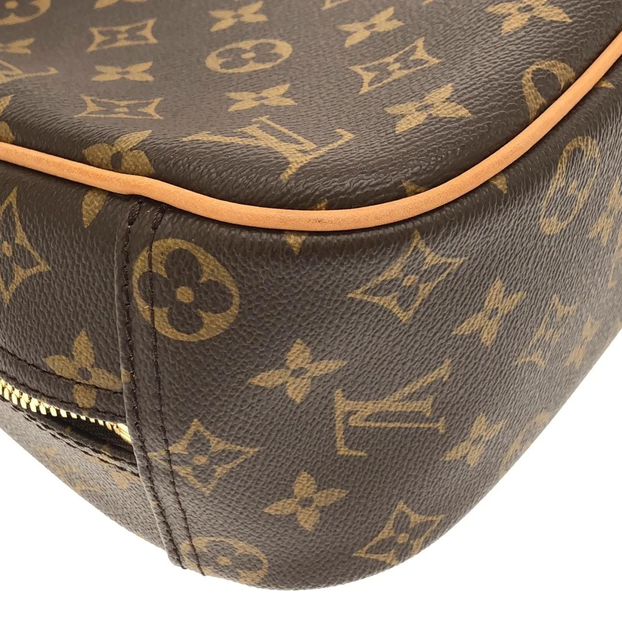 LOUIS VUITTON M42228 手提包 Monogram 黑色 Monogram 中古品A - 縮圖 3