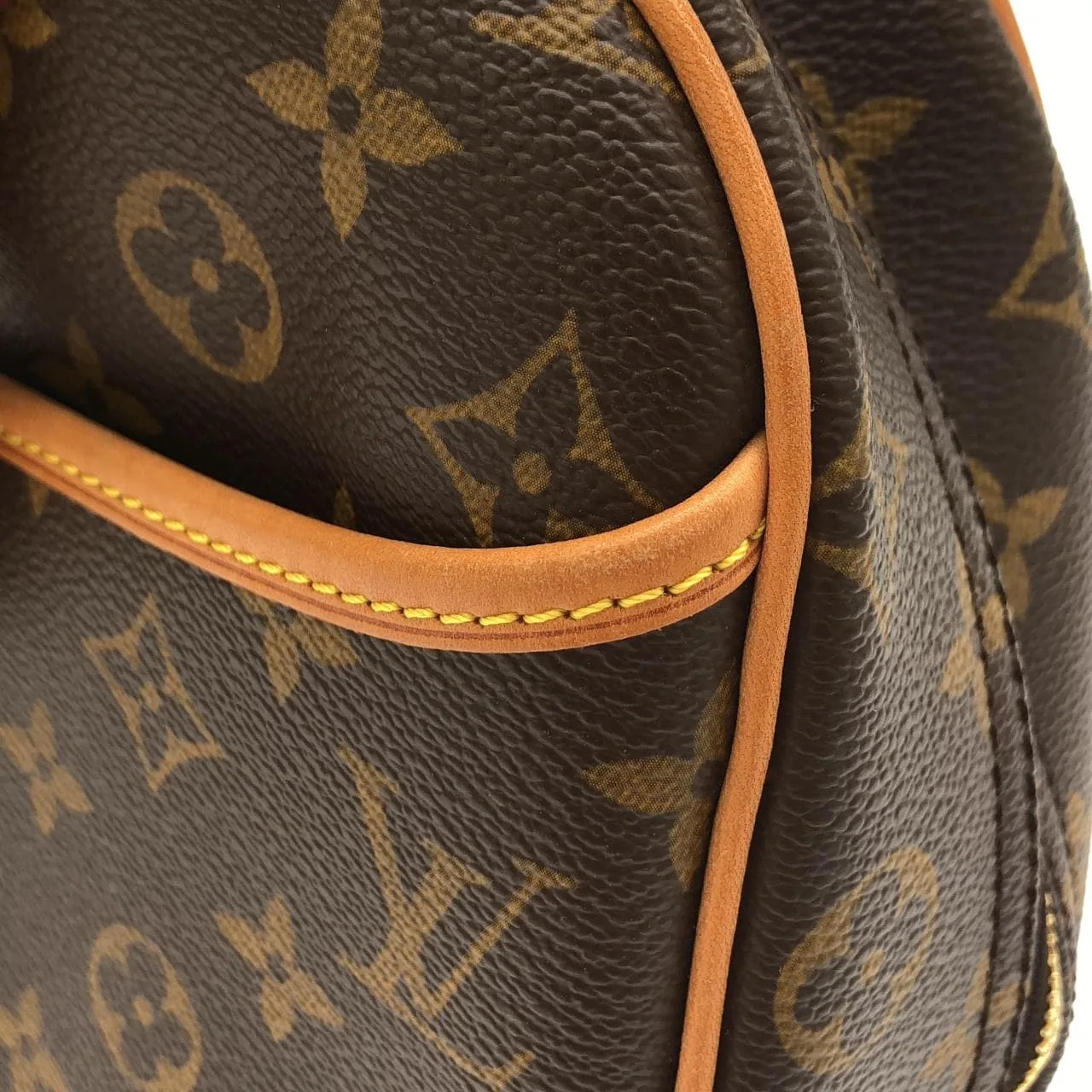 LOUIS VUITTON M42228 手提包 Monogram 黑色 Monogram 中古品A - 縮圖 6