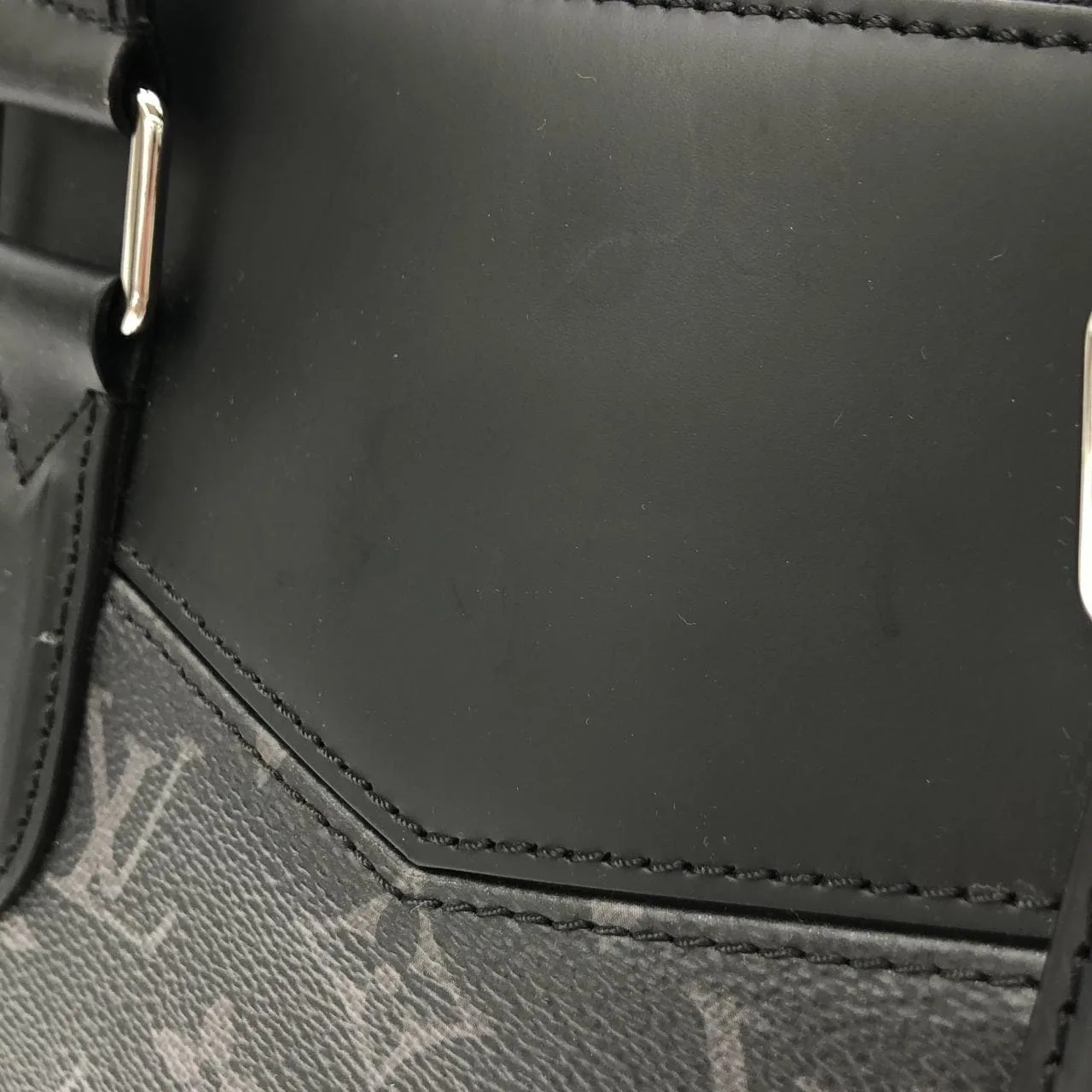 LOUIS VUITTON Eclipse M40567 托特包 Monogram 黑色 Monogram 中古品A - 縮圖 3