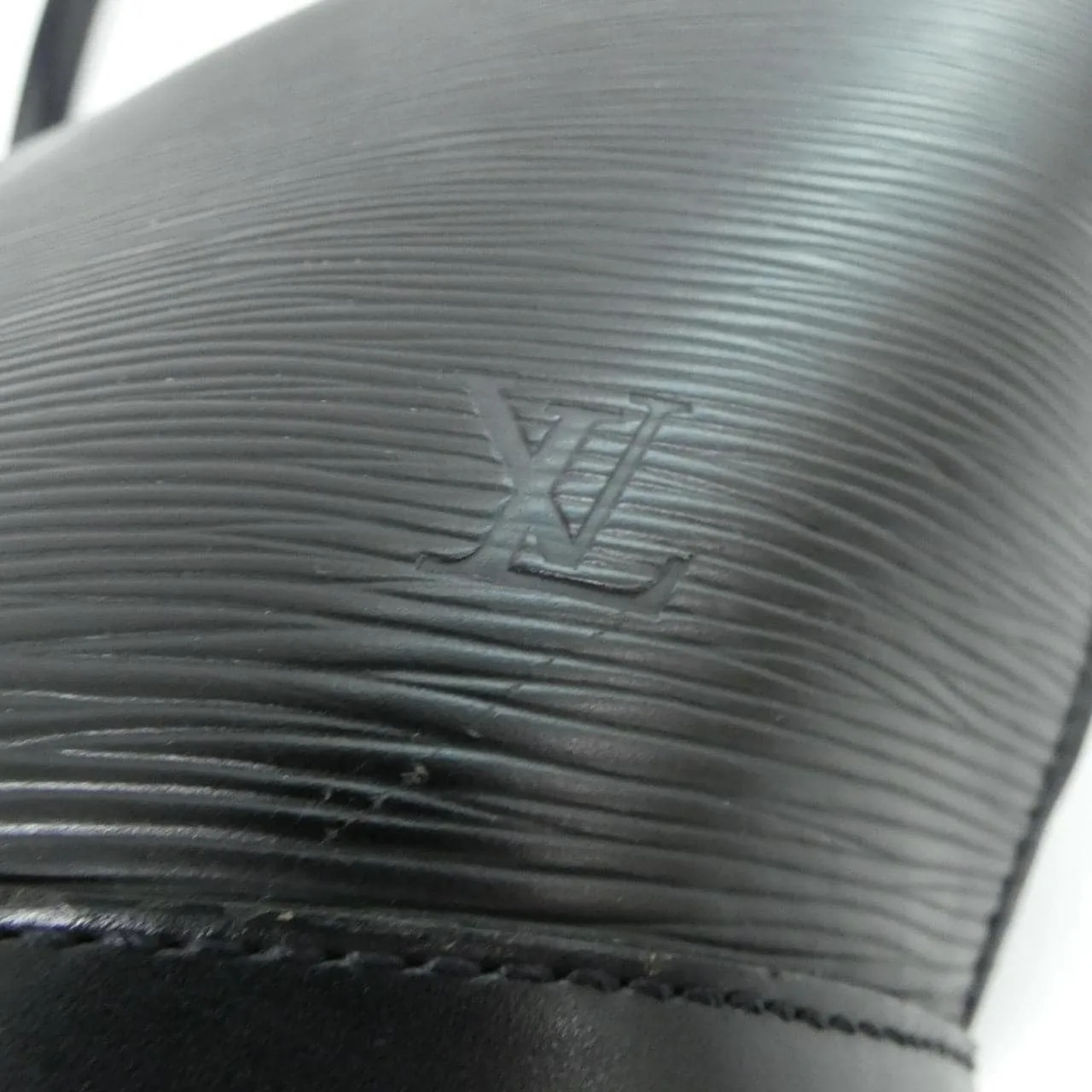 LOUIS VUITTON Saint-Jacques M52262 肩背包 Epi 黑色 Epi 中古品B - 縮圖 4