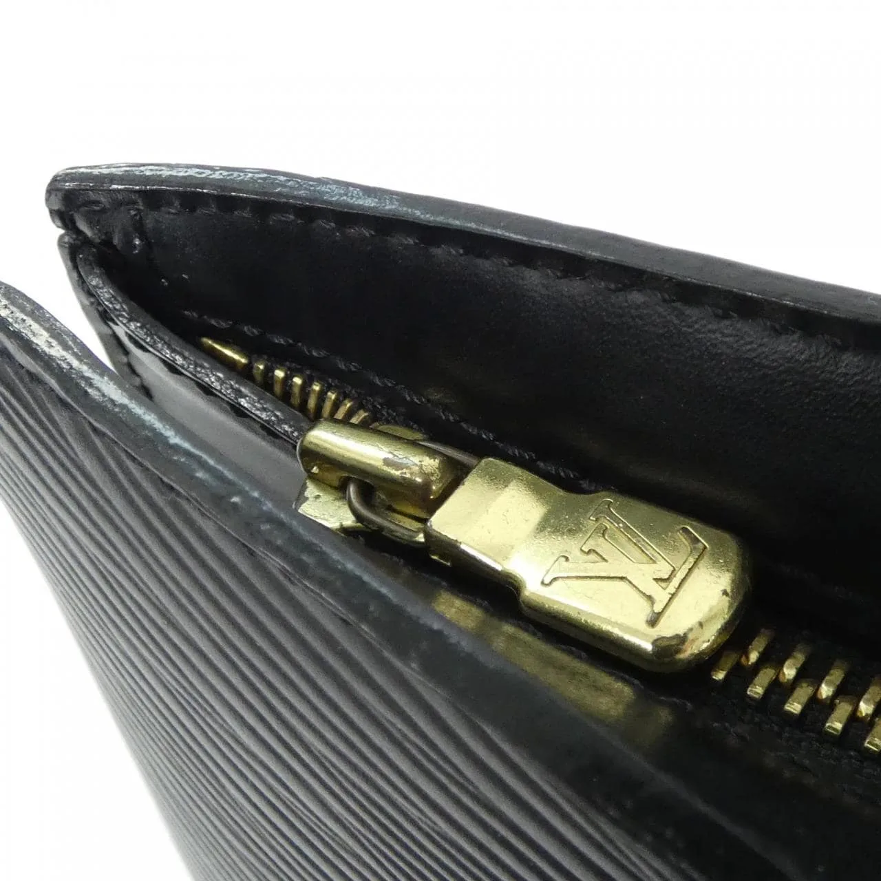 LOUIS VUITTON Saint-Jacques M52262 肩背包 Epi 黑色 Epi 中古品B - 縮圖 7