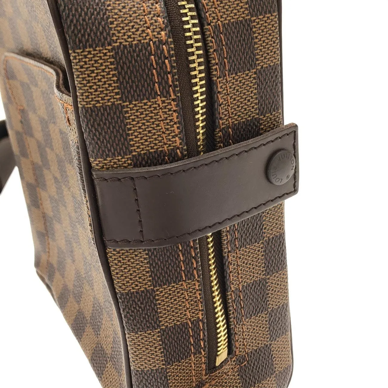 LOUIS VUITTON N41442 Shoulder Damier 黑色 Damier 中古品A - 縮圖 4