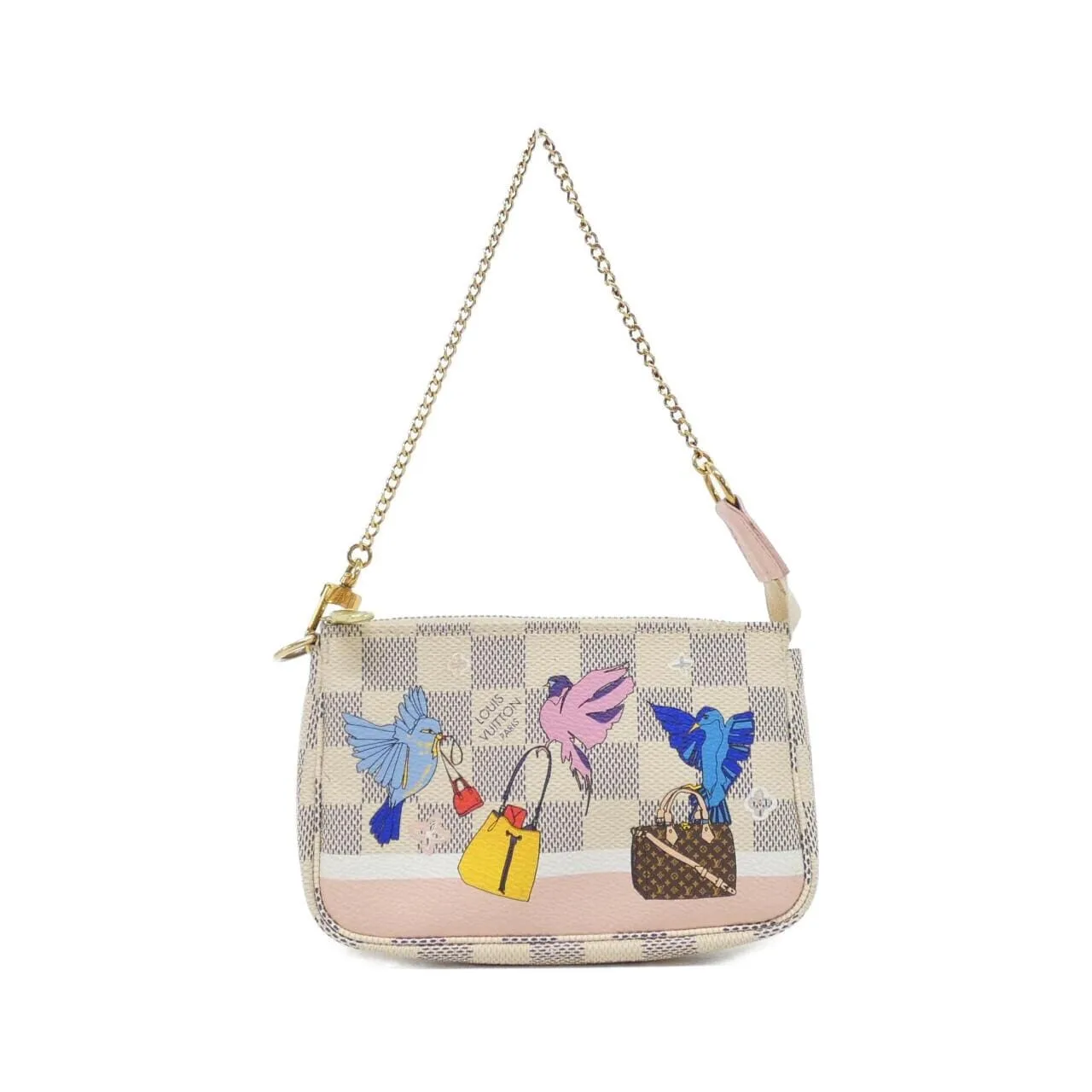 LOUIS VUITTON Pochette N64451 Pochette Damier Black