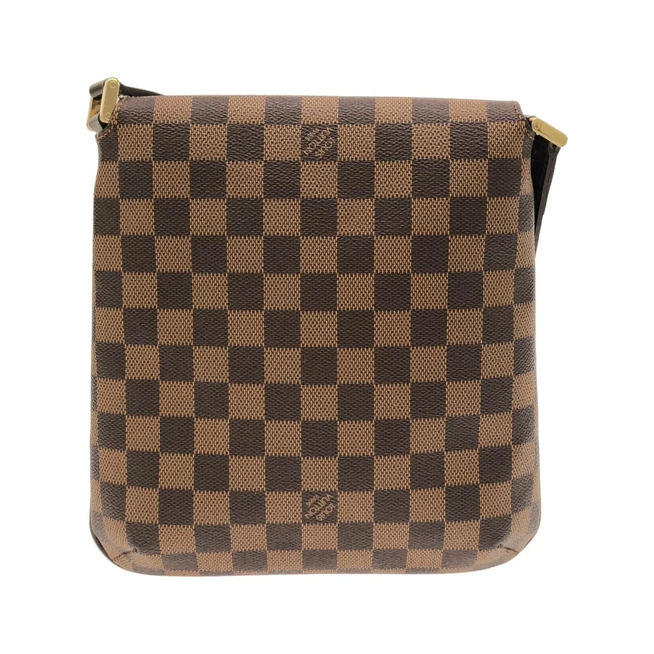 LOUIS VUITTON Musette N51260 Shoulder Damier 黑色 Damier 中古品A - 縮圖 2