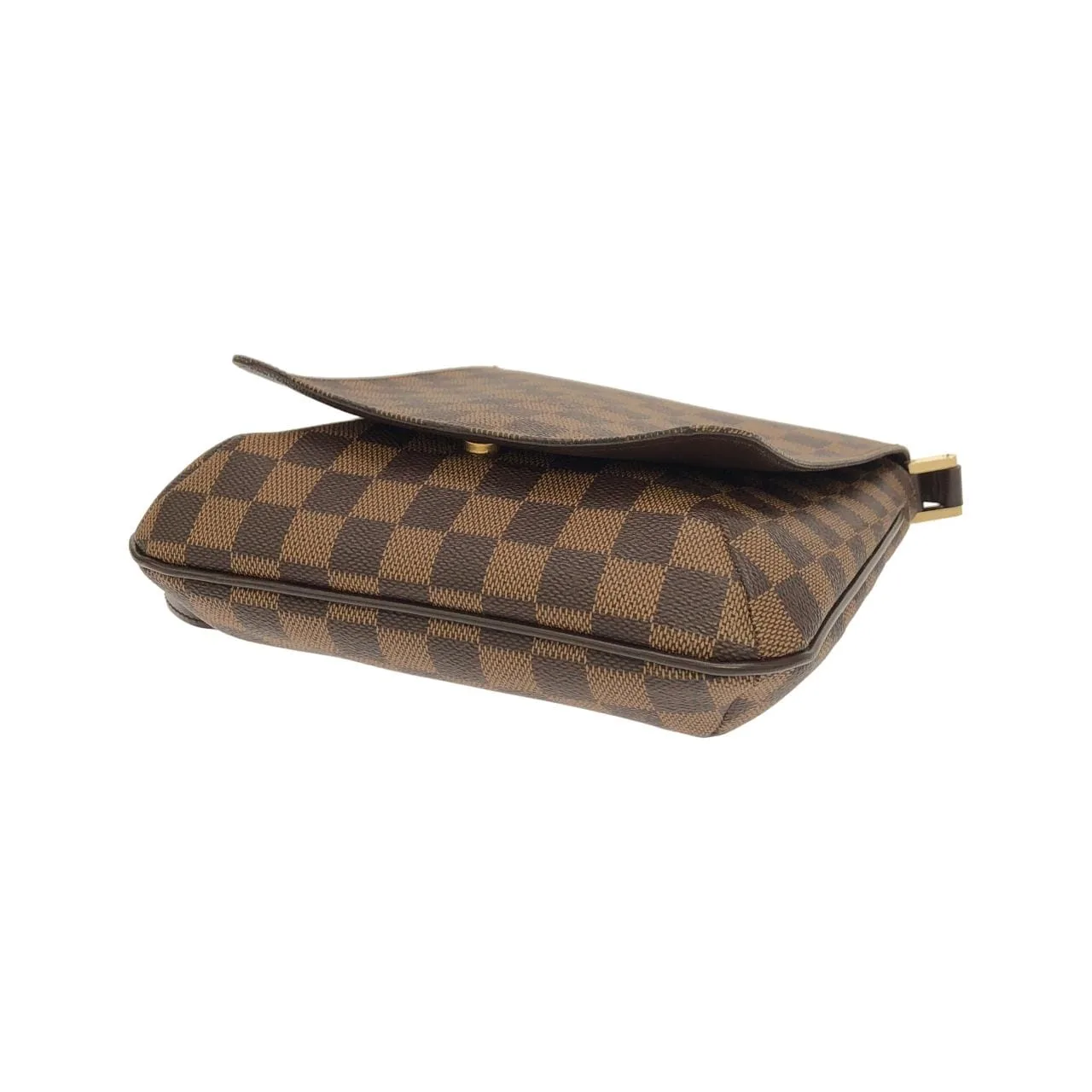 LOUIS VUITTON Musette N51260 Shoulder Damier 黑色 Damier 中古品A - 縮圖 3