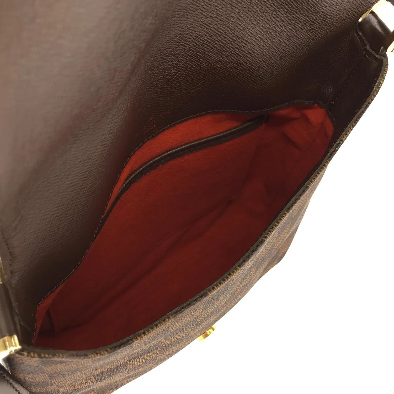 LOUIS VUITTON Musette N51260 Shoulder Damier 黑色 Damier 中古品A - 縮圖 5