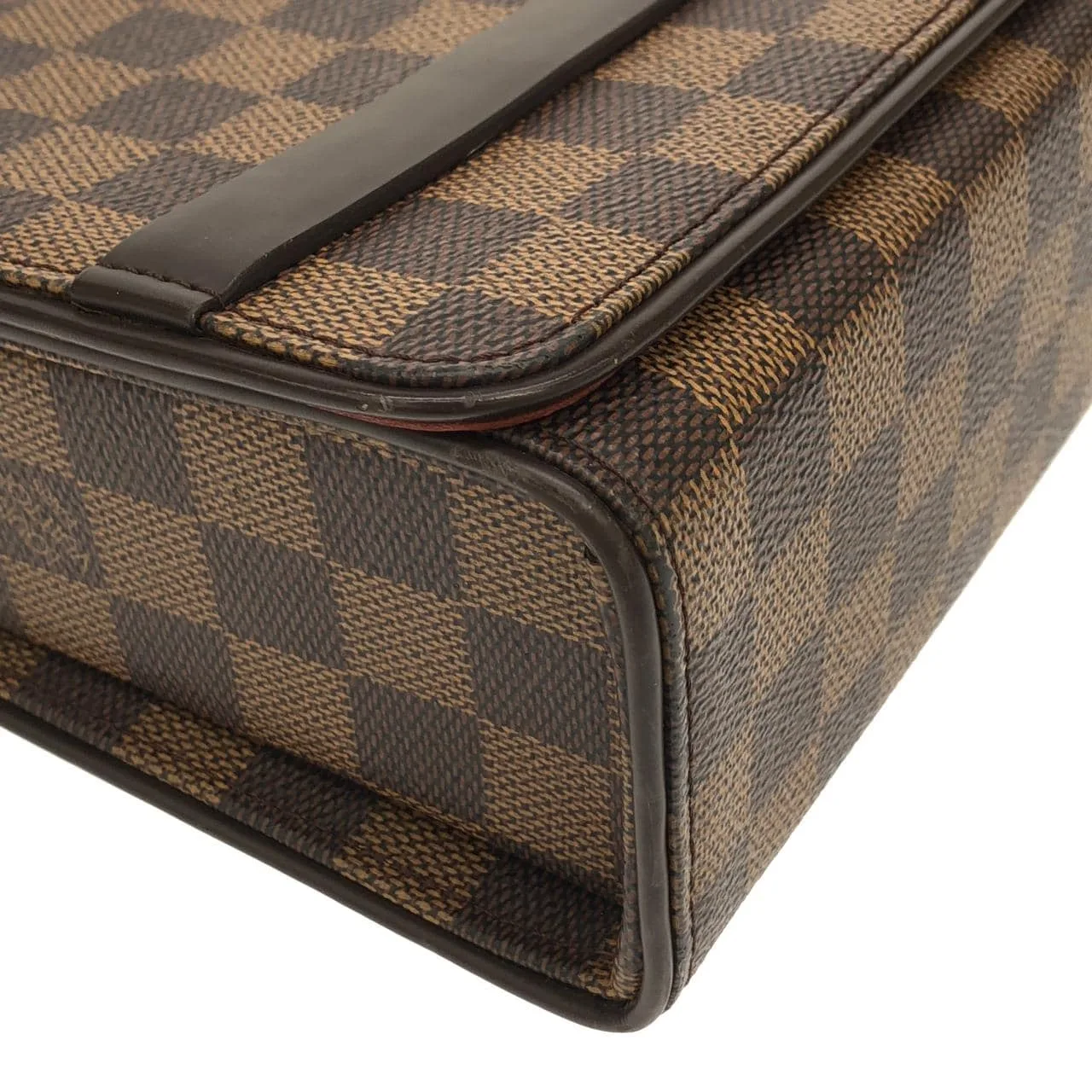 LOUIS VUITTON N51161 Shoulder Damier 黑色 Damier 中古品A - 縮圖 3
