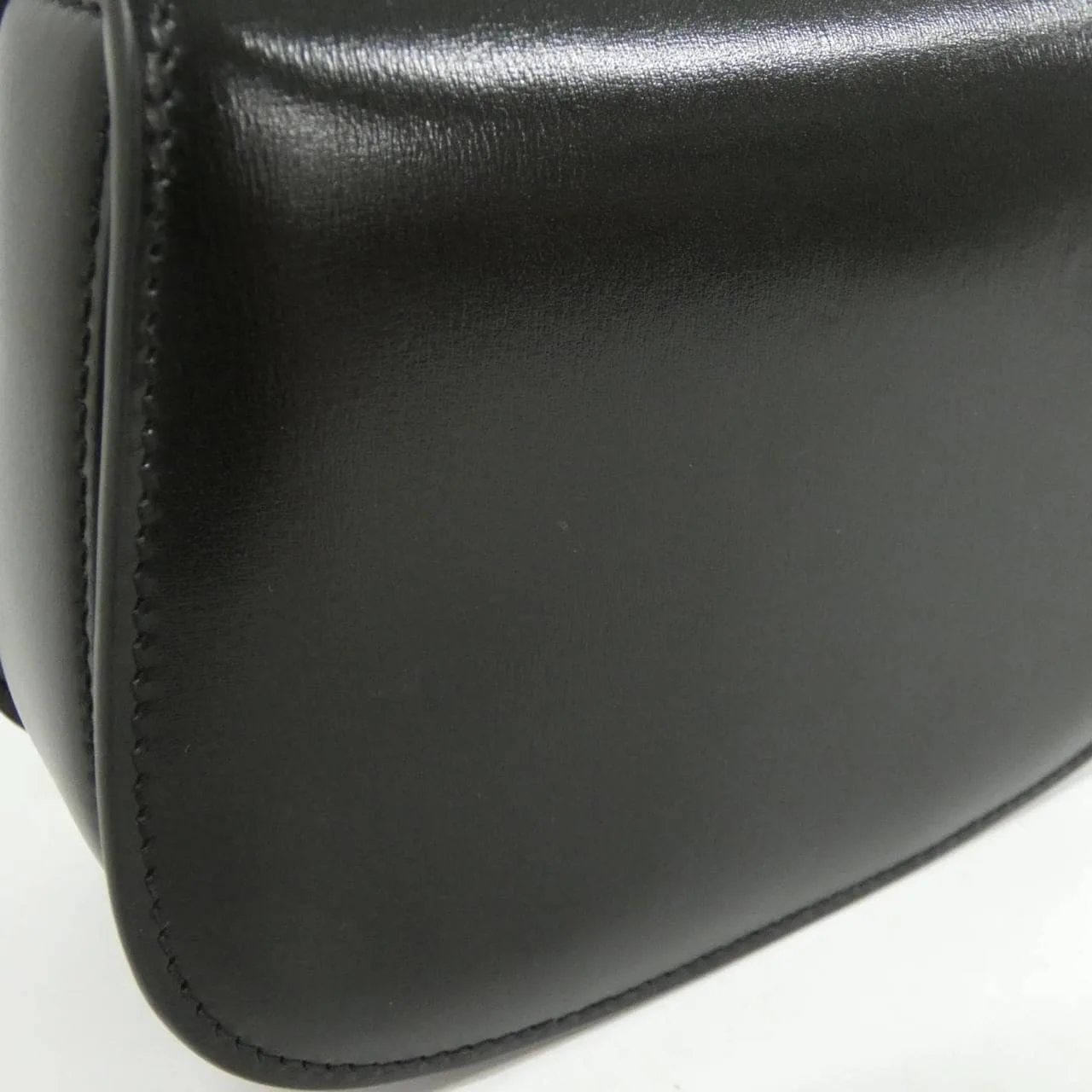 GUCCI 686864 10ODP 手提包 皮革 黑色 皮革 中古品A - 縮圖 5