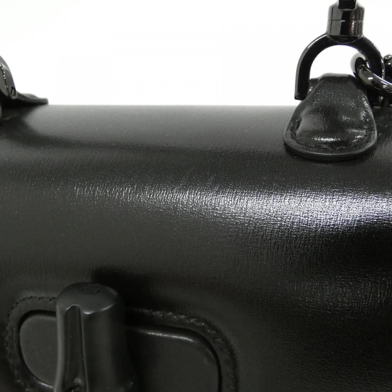 GUCCI 686864 10ODP 手提包 皮革 黑色 皮革 中古品A - 縮圖 7