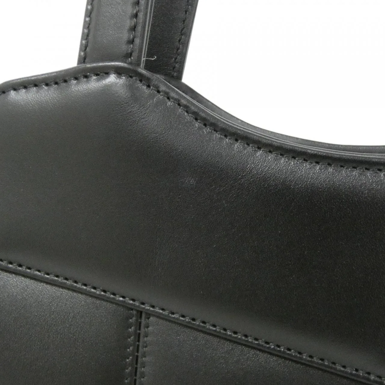 GUCCI 745918 AABSG 手提包 皮革 黑色 皮革 中古品A - 縮圖 5