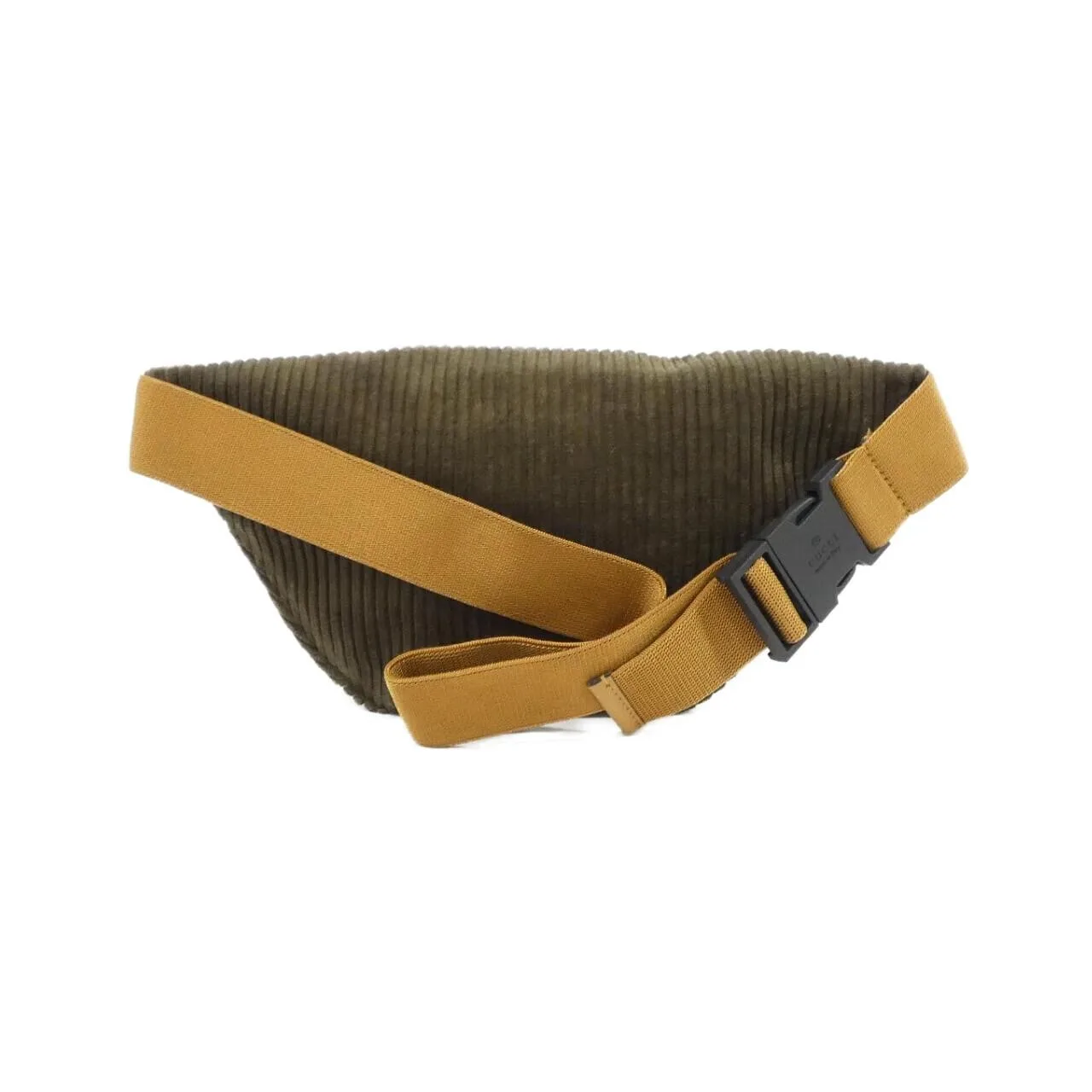 GUCCI 502095 2S8BN 腰包 皮革 黑色 皮革 中古品A - 縮圖 2