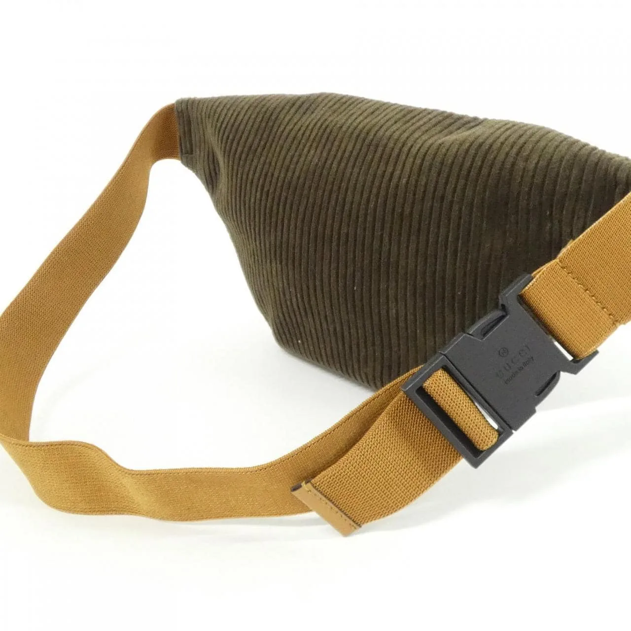 GUCCI 502095 2S8BN 腰包 皮革 黑色 皮革 中古品A - 縮圖 7